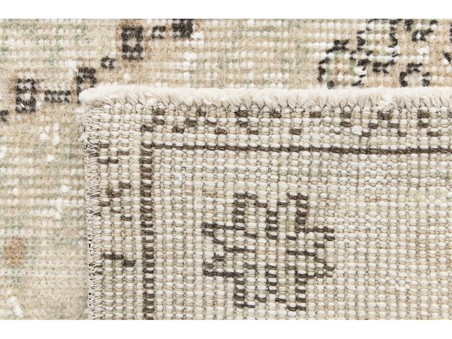 Tappeto in lana 170x264 marrone Ultra Vintage