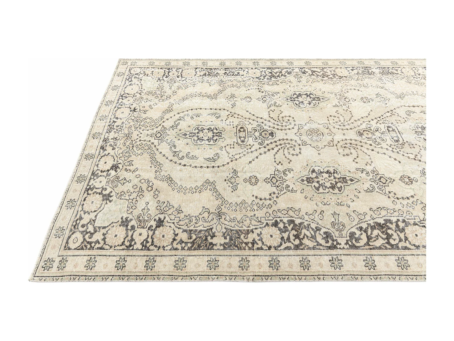 Tapis de laine 170x264 brun Ultra Vintage
