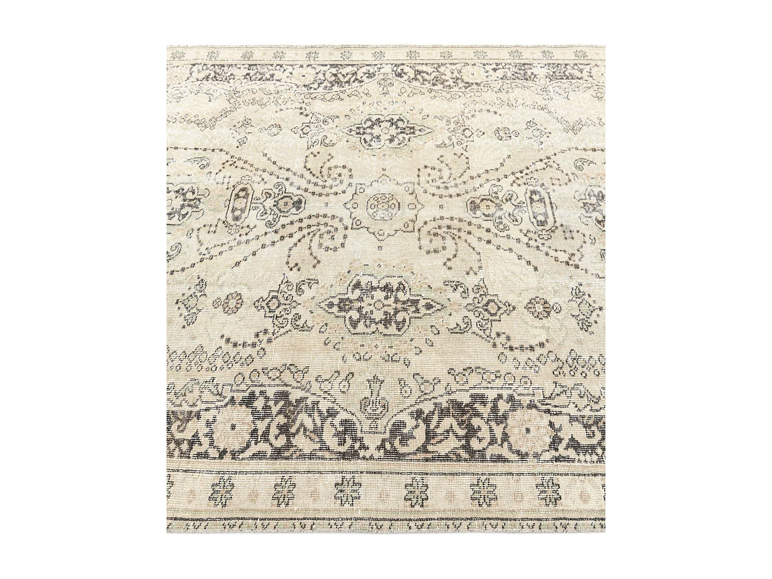 Tapis de laine 170x264 brun Ultra Vintage