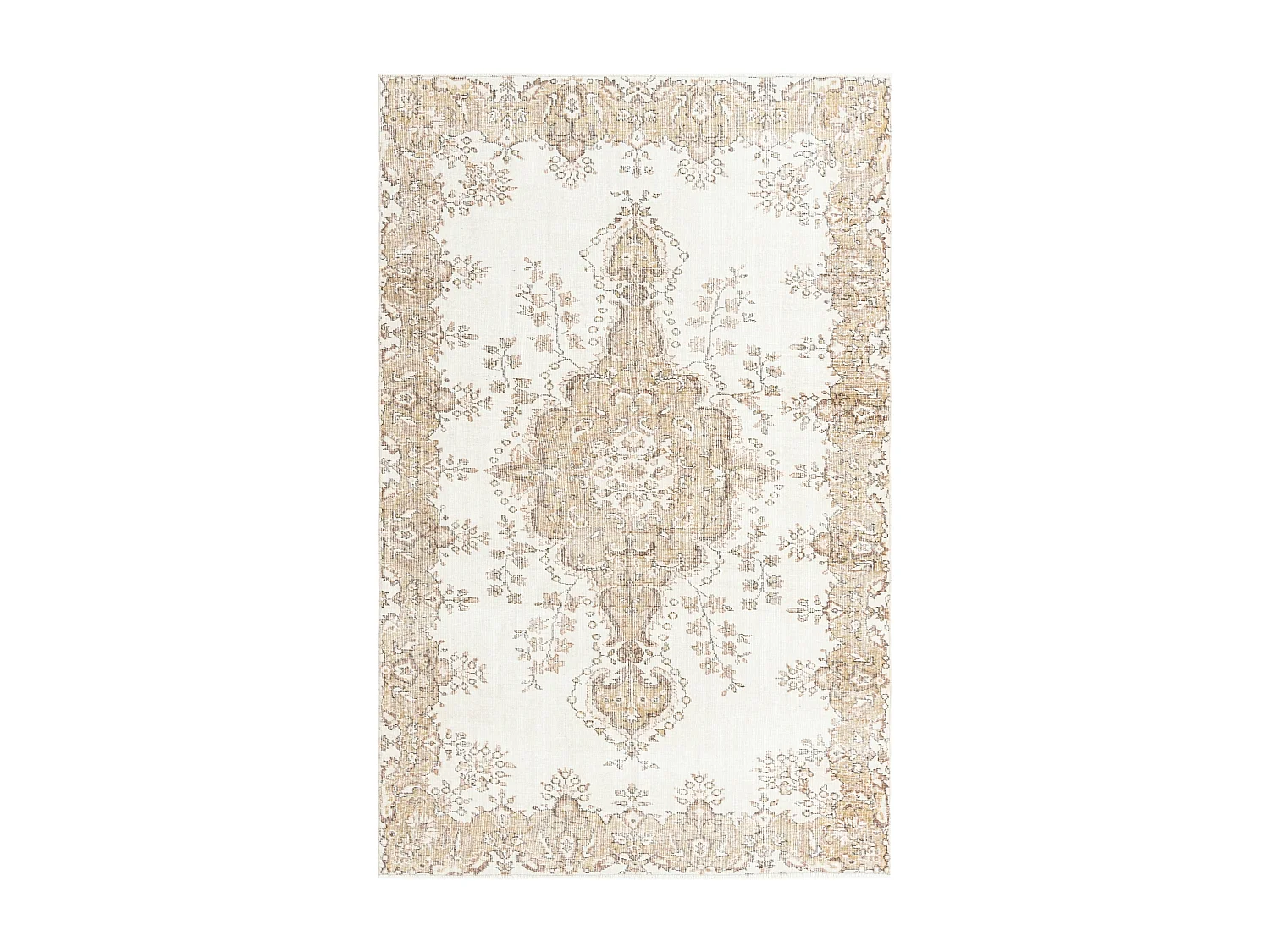 Tapis de laine 165x264 beige Ultra Vintage