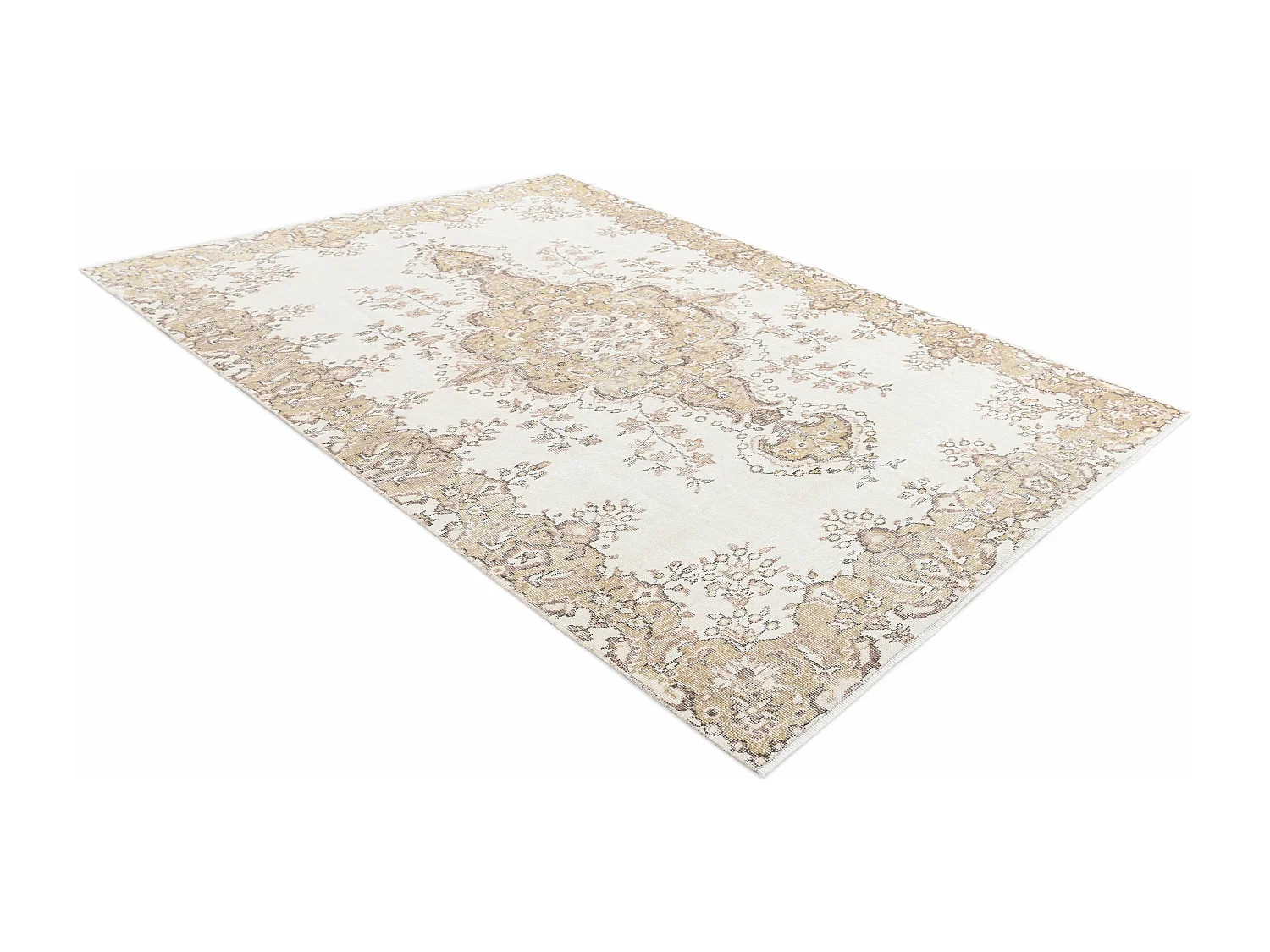 Tapis de laine 165x264 beige Ultra Vintage