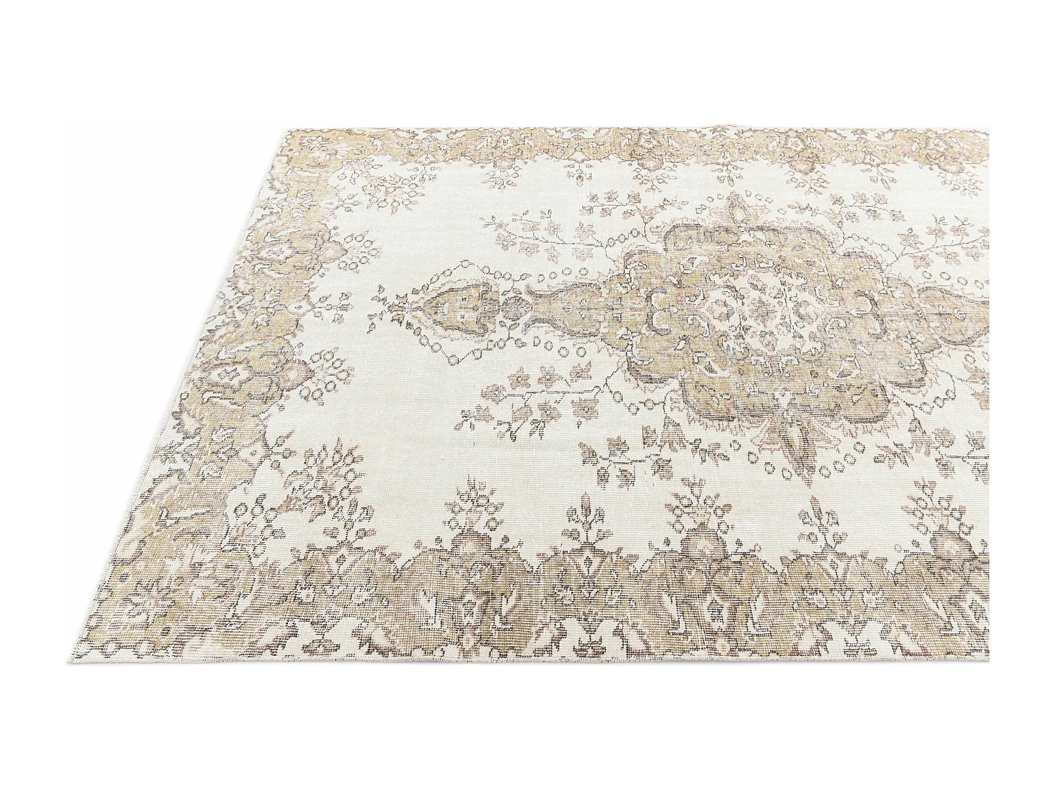 Tapis de laine 165x264 beige Ultra Vintage