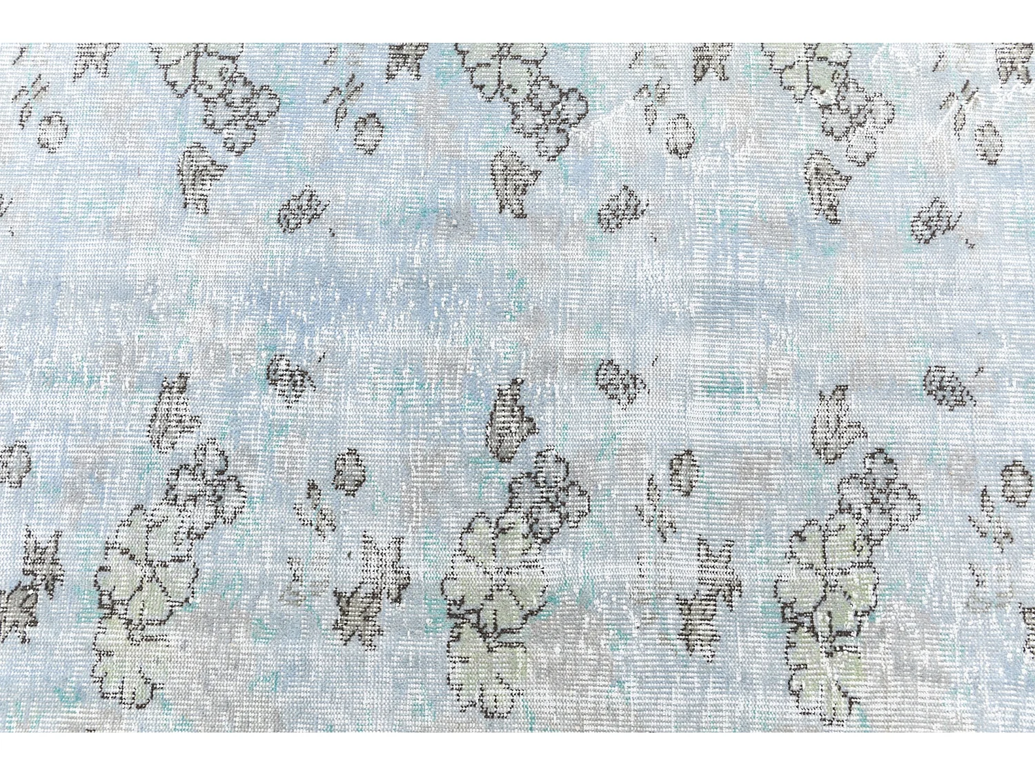 Wollteppich 175x284 Grau Ultra Vintage