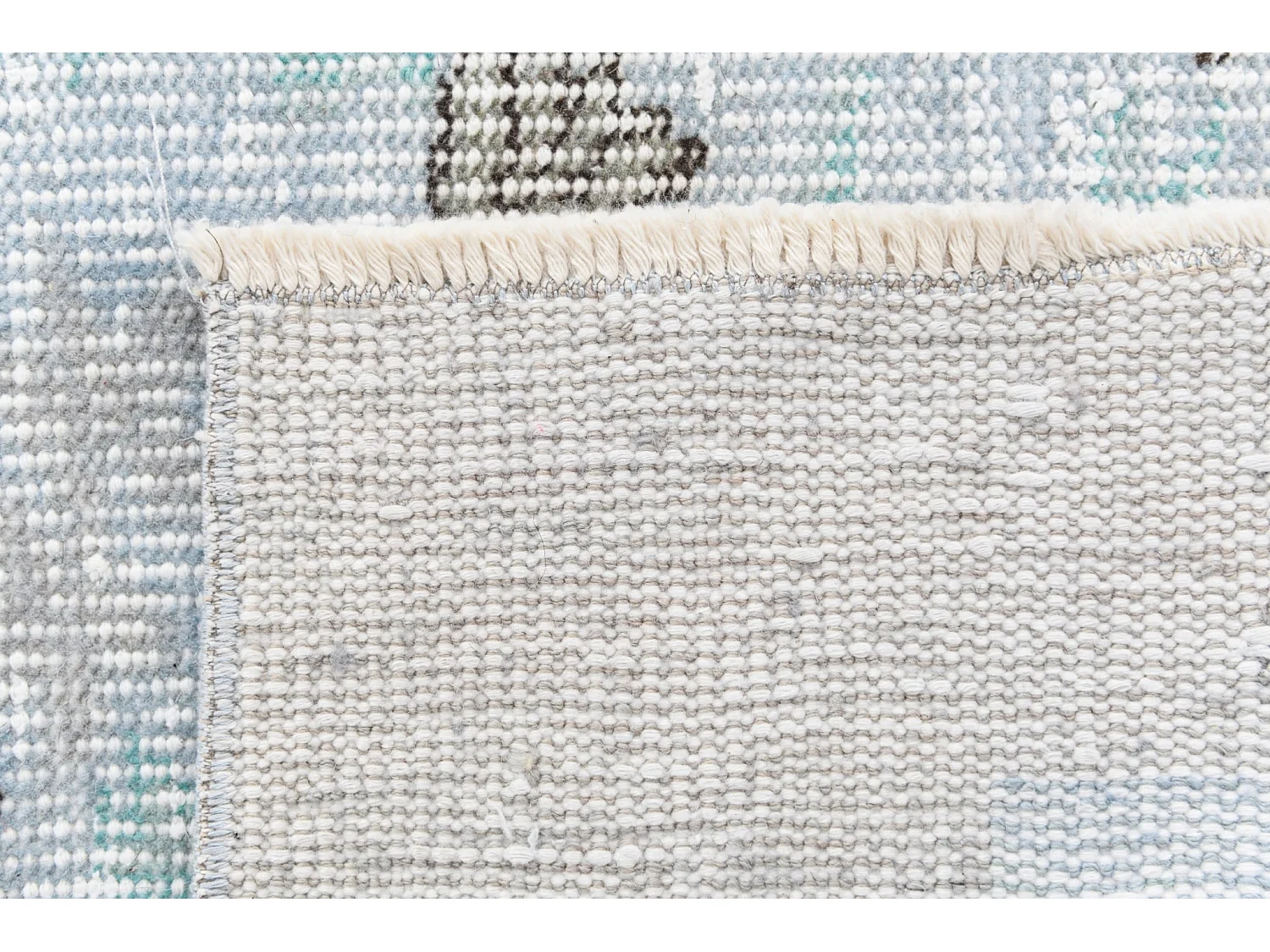 Tapis de laine 175x284 gris Ultra Vintage