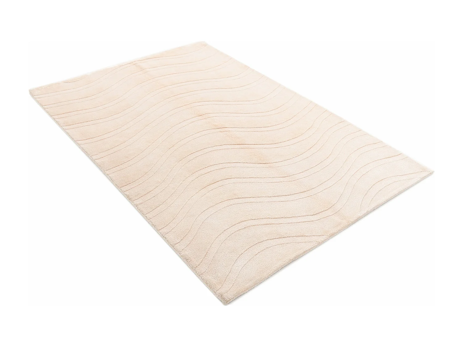 Tapis de laine 122x180 rose Darya