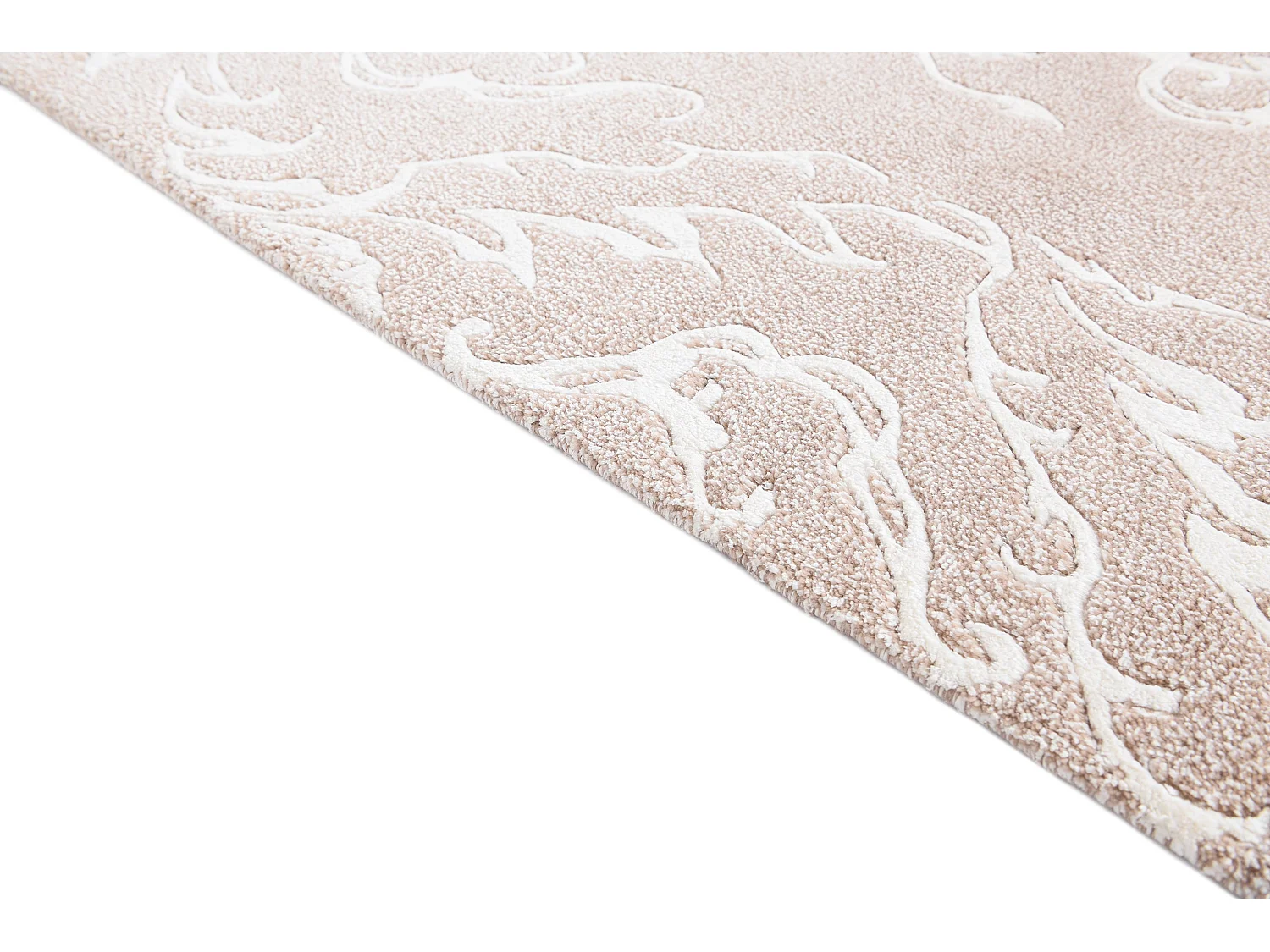 Wollteppich 152x201 Beige Darya