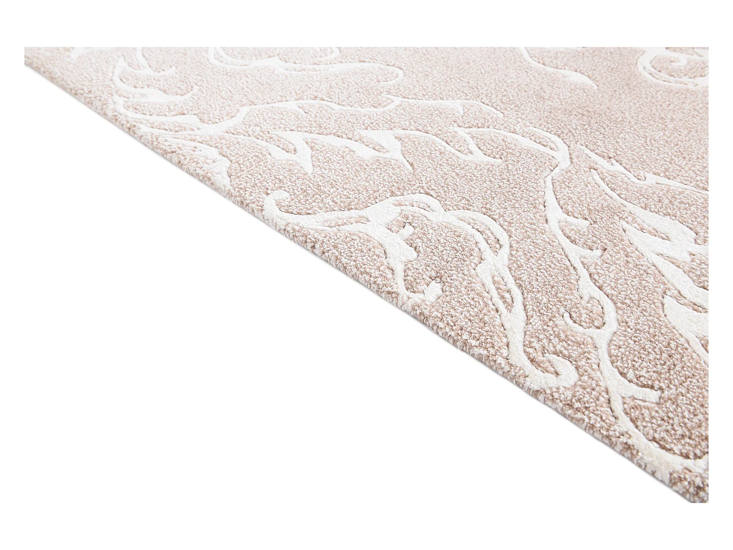 Tapis de laine 152x201 beige Darya