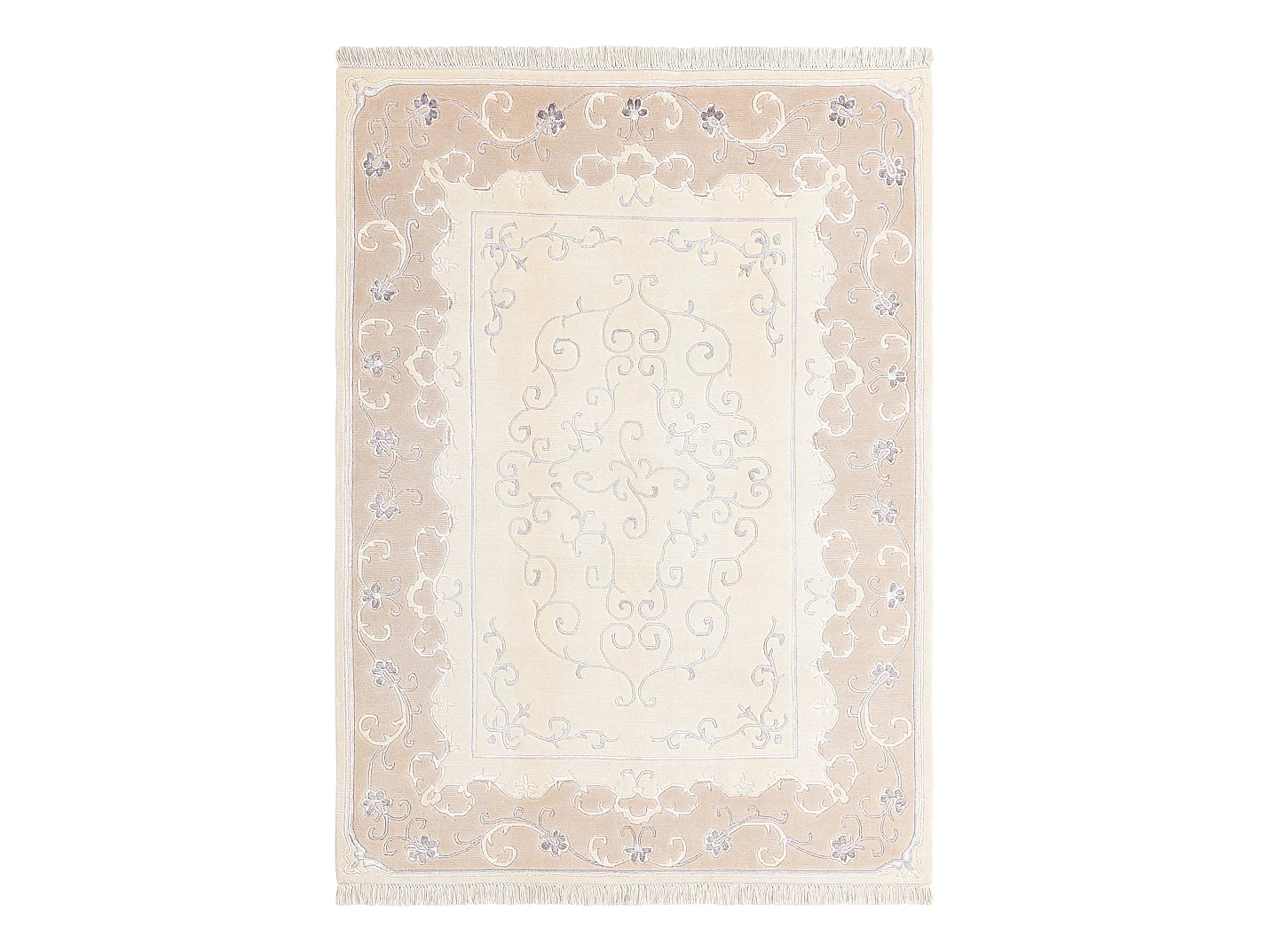 Tappeto in lana 150x208 beige Darya