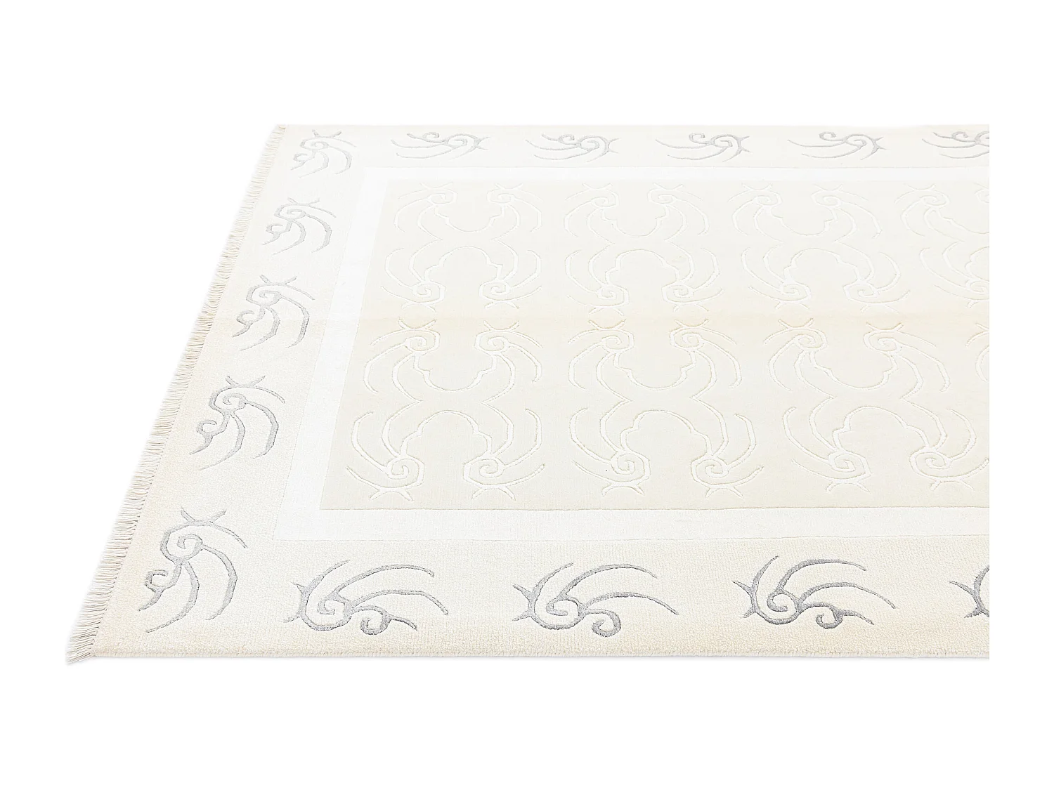 Tapis de laine 145x203 beige Darya