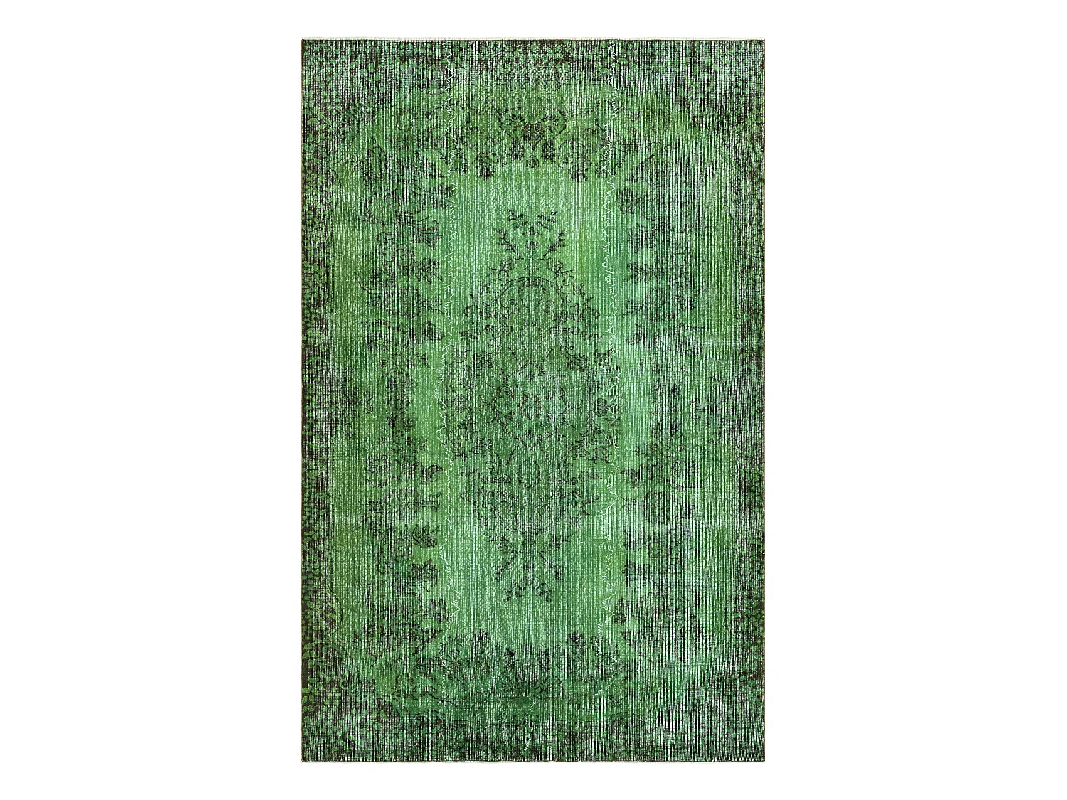 Tapis de laine 175x274 vert Ultra Vintage