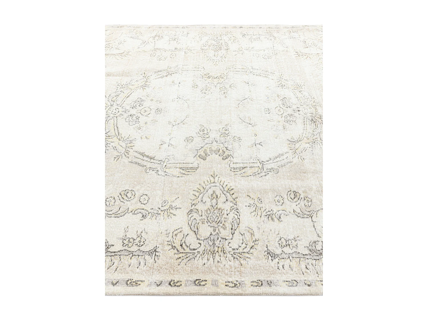 Tapis de laine 206x305 beige Ultra Vintage
