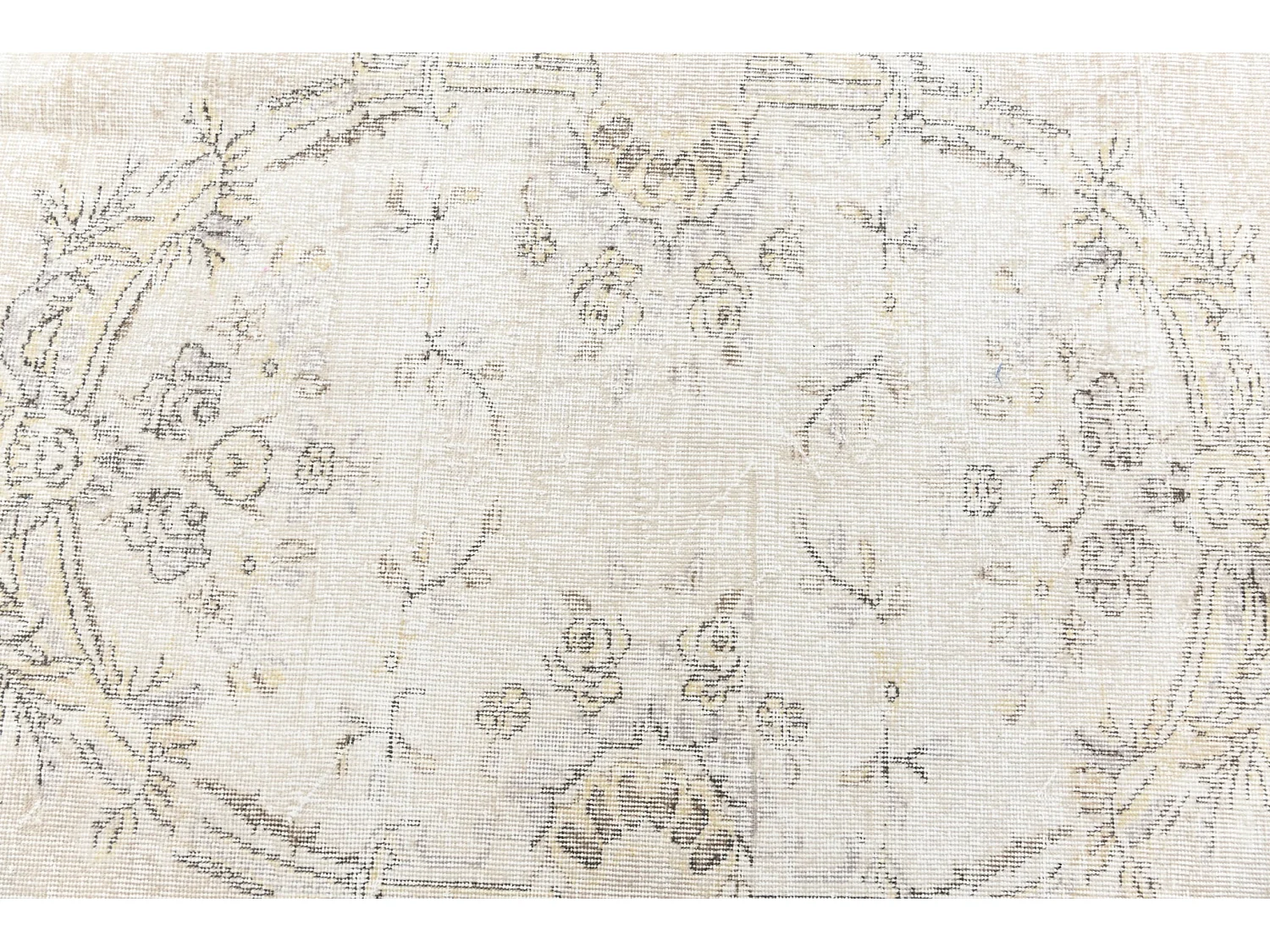 Tapis de laine 206x305 beige Ultra Vintage