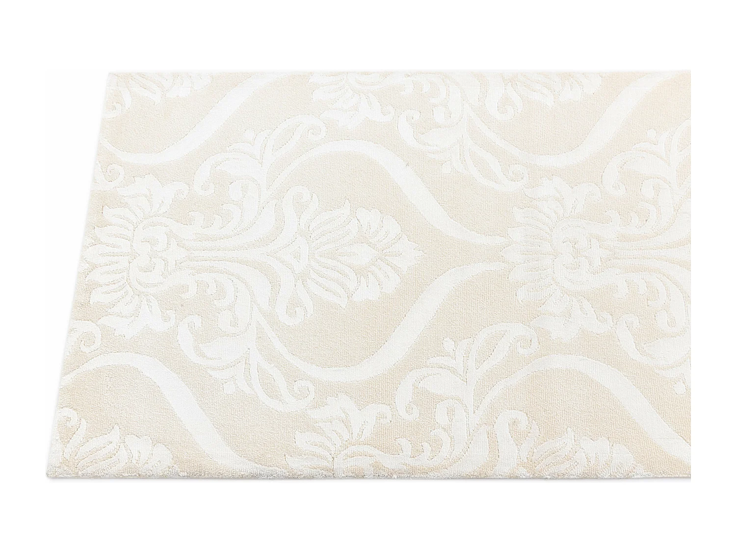 Tapis de couloir en laine 84x302 beige Darya
