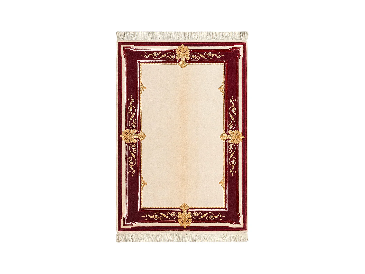 Tapis de laine 122x188 beige Darya