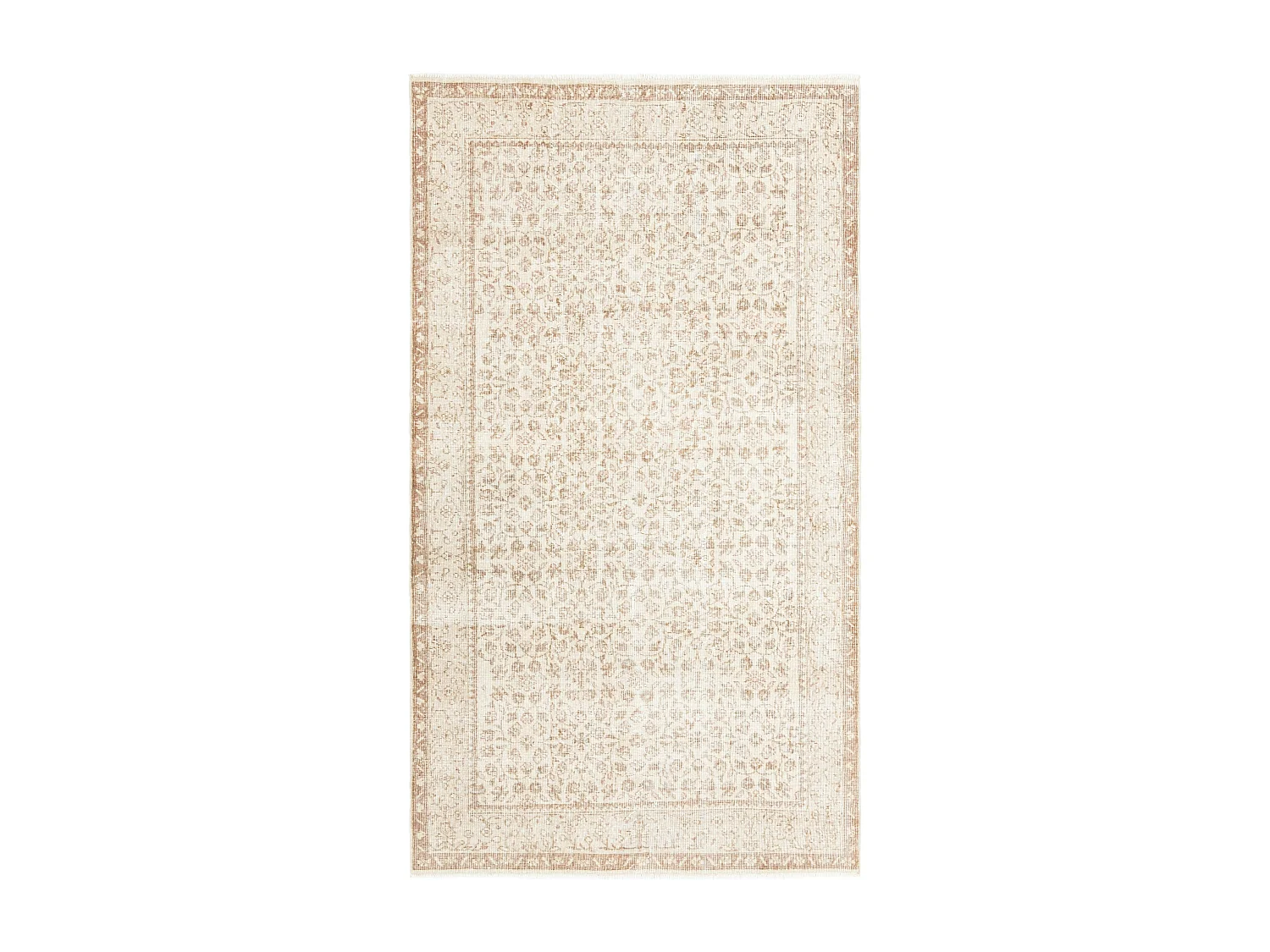 Tapis de laine 142x257 beige Ultra Vintage