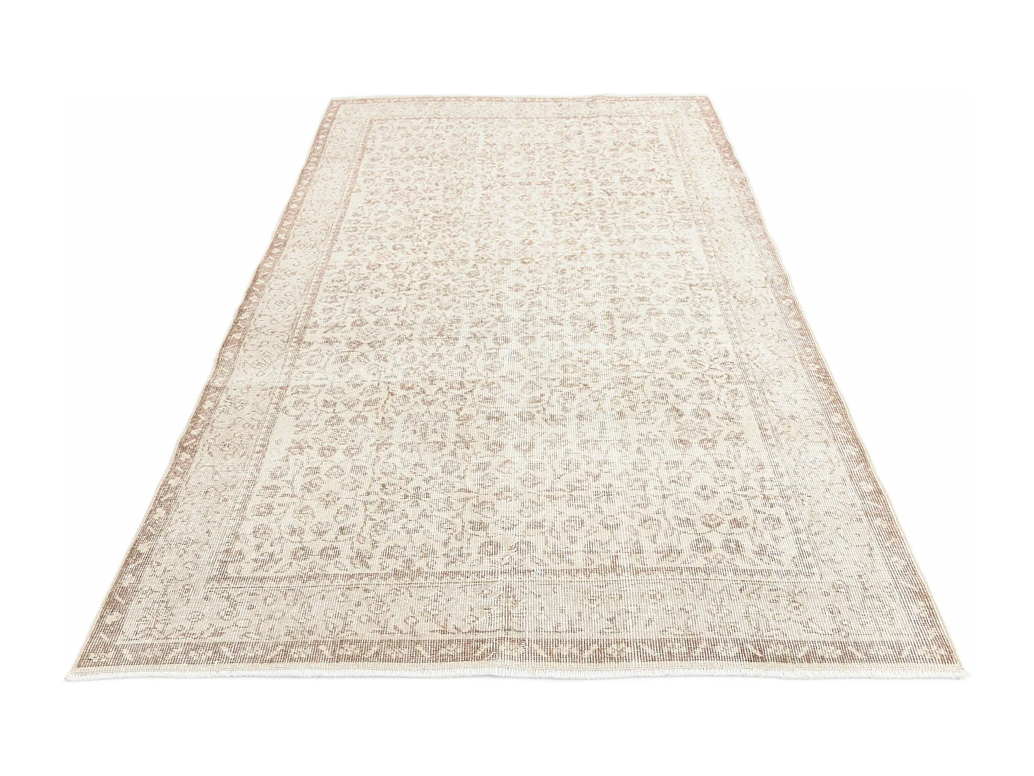 Tapis de laine 142x257 beige Ultra Vintage