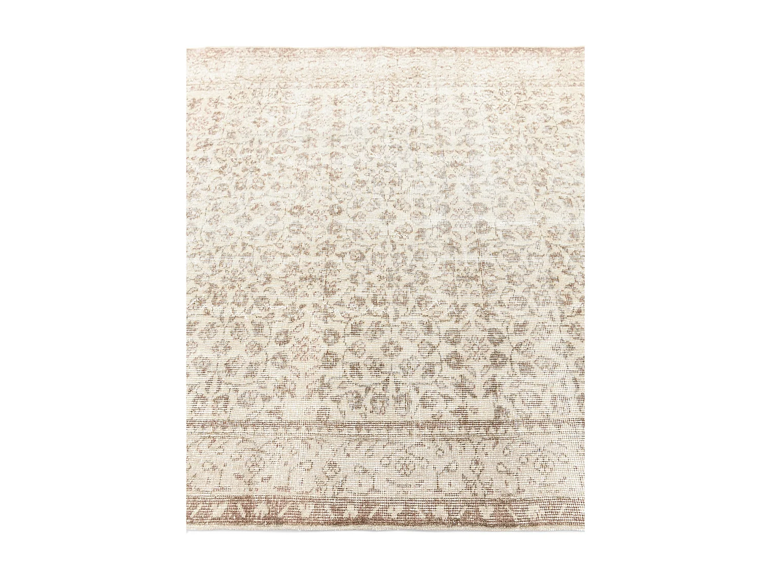 Tapis de laine 142x257 beige Ultra Vintage