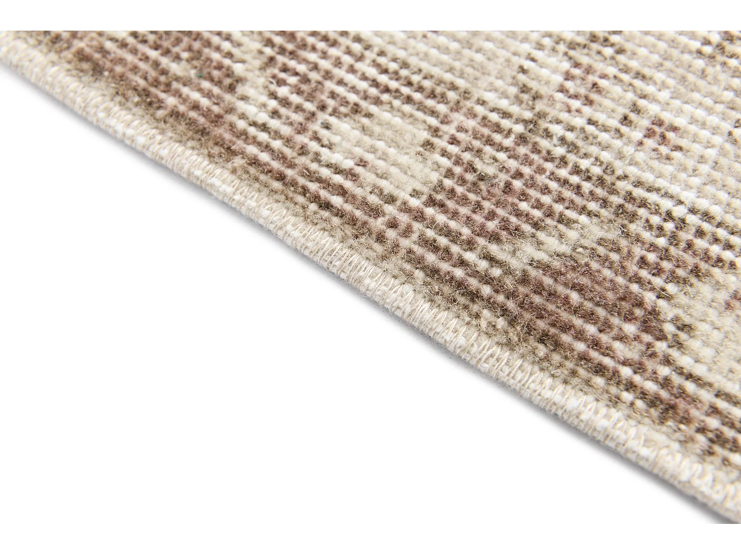 Tapis de laine 142x257 beige Ultra Vintage