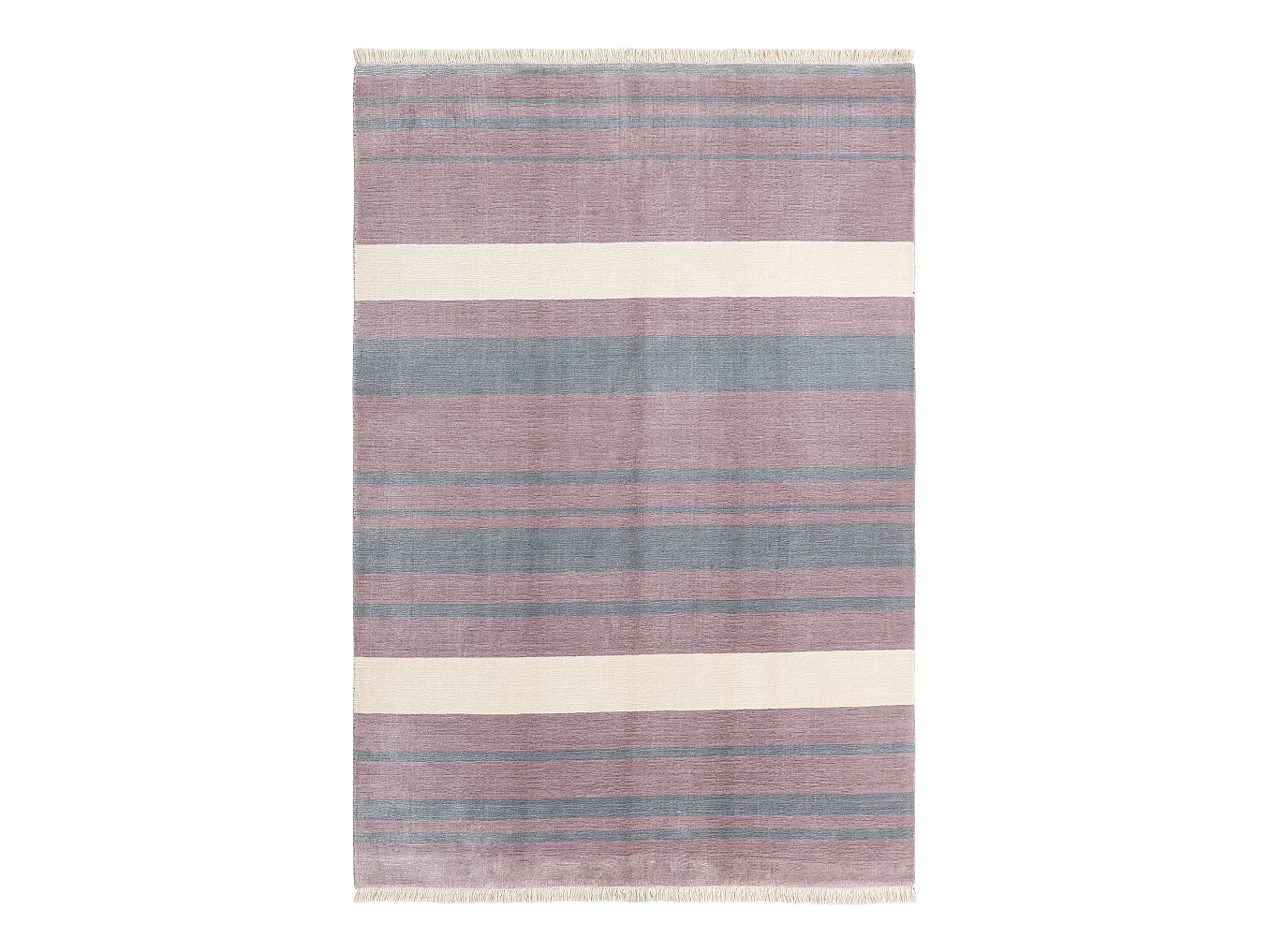 Tapis de laine 170x239 rose Darya