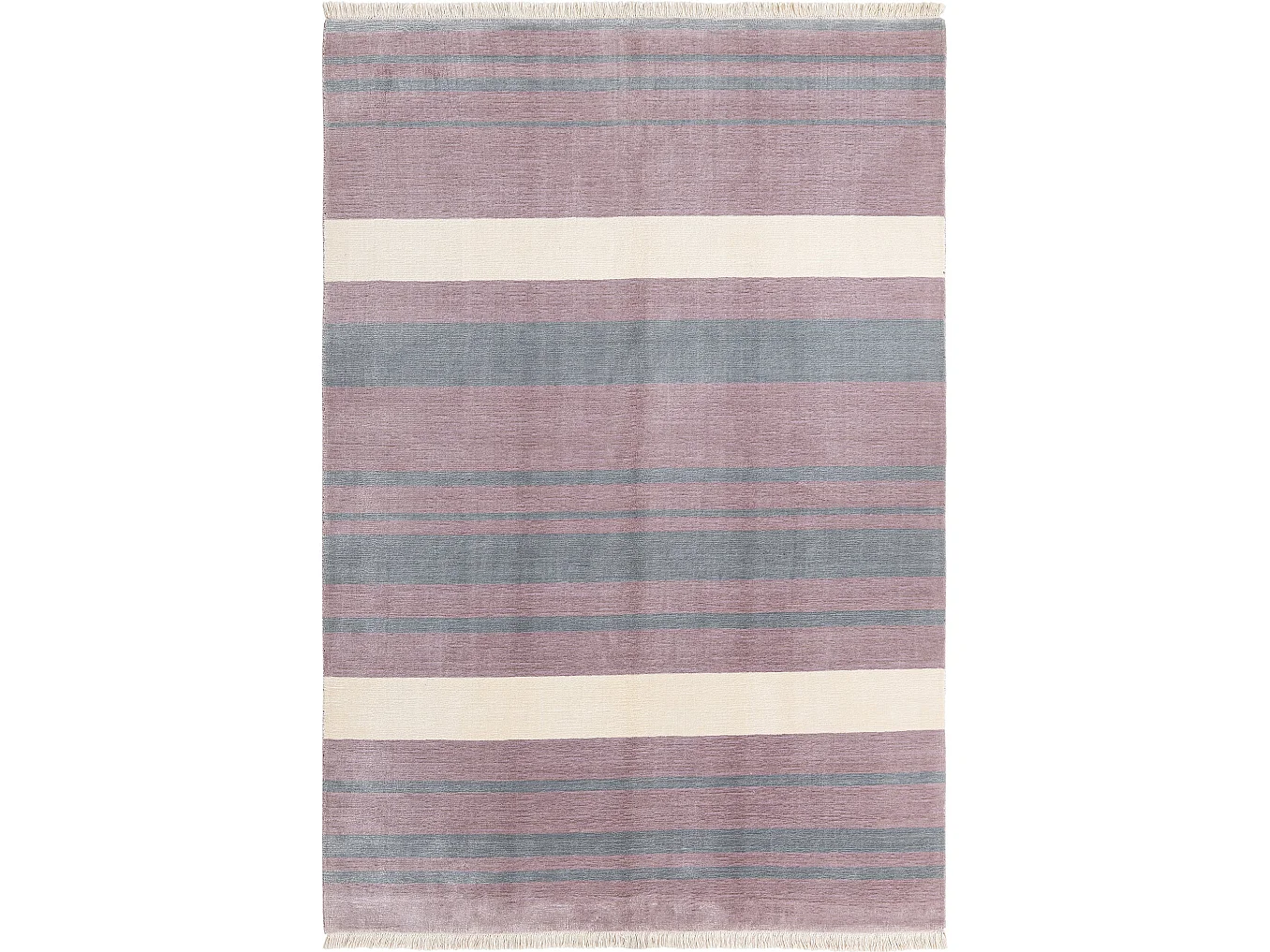 Tapis de laine 170x239 rose Darya
