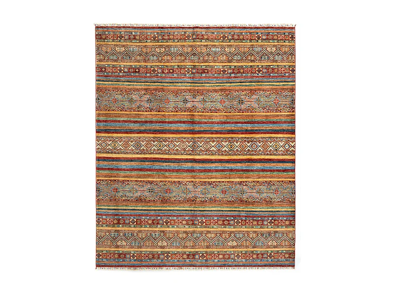 Wollteppich 245x296 Rot Torkman