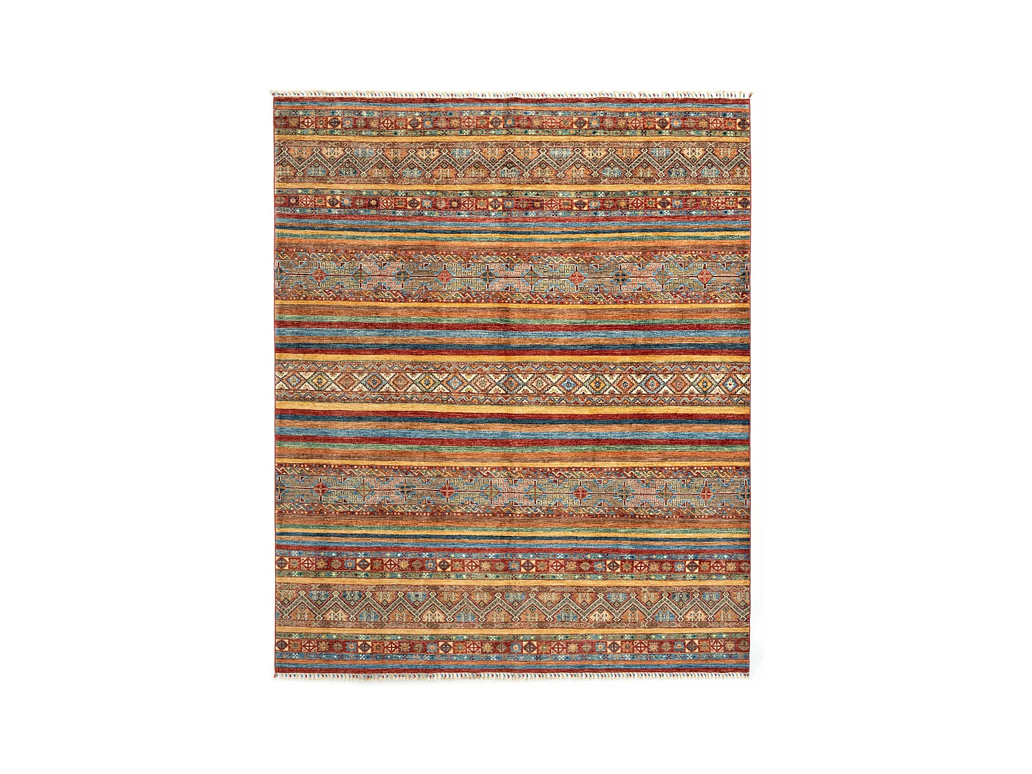 Wollteppich 245x296 Rot Torkman