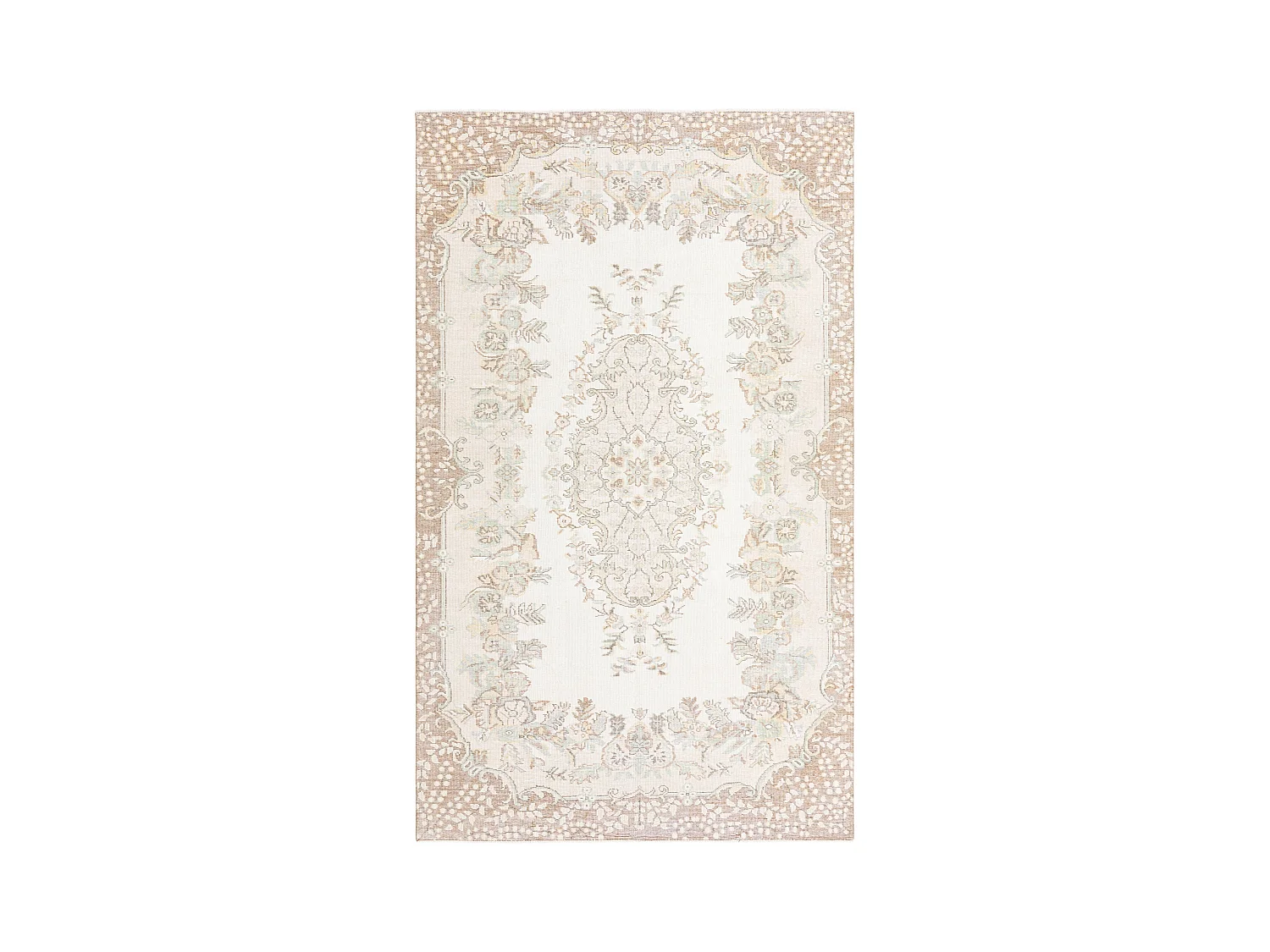 Tapis de laine 173x284 beige Ultra Vintage