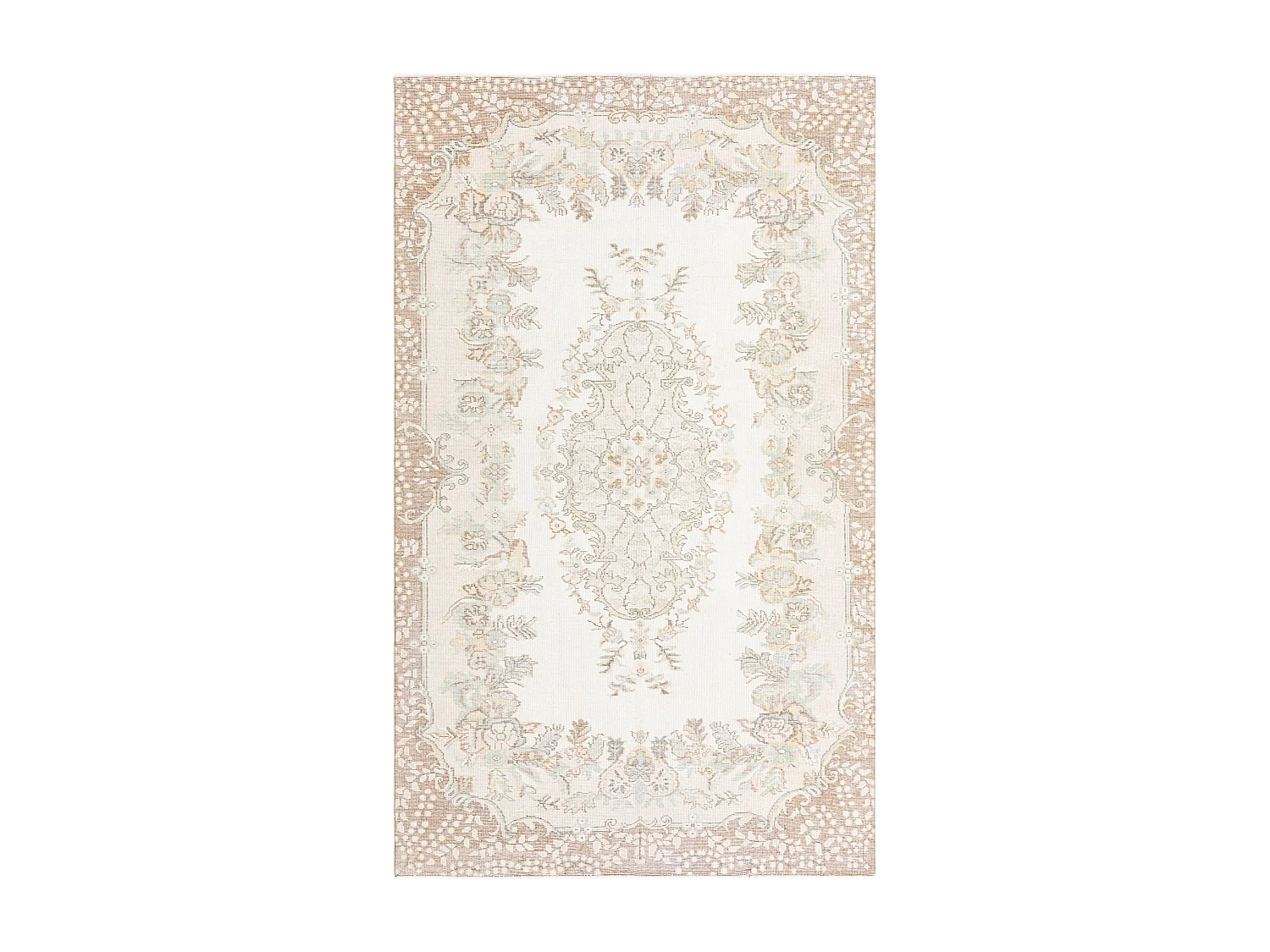 Tapis de laine 173x284 beige Ultra Vintage