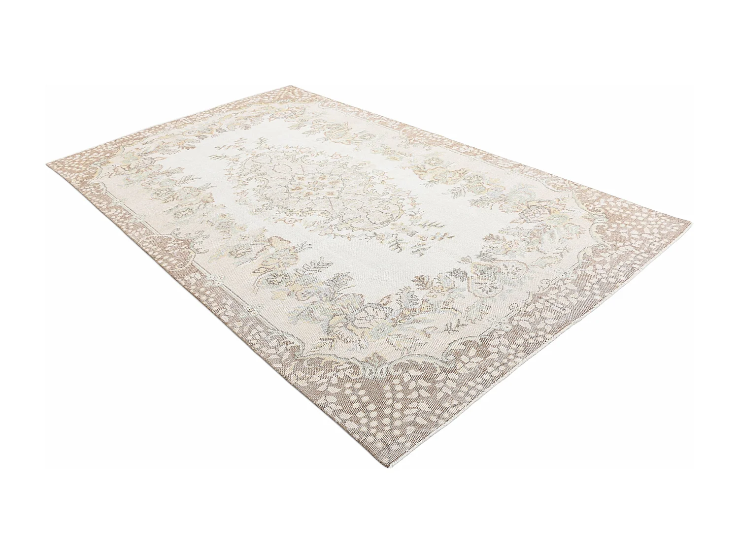 Tapis de laine 173x284 beige Ultra Vintage