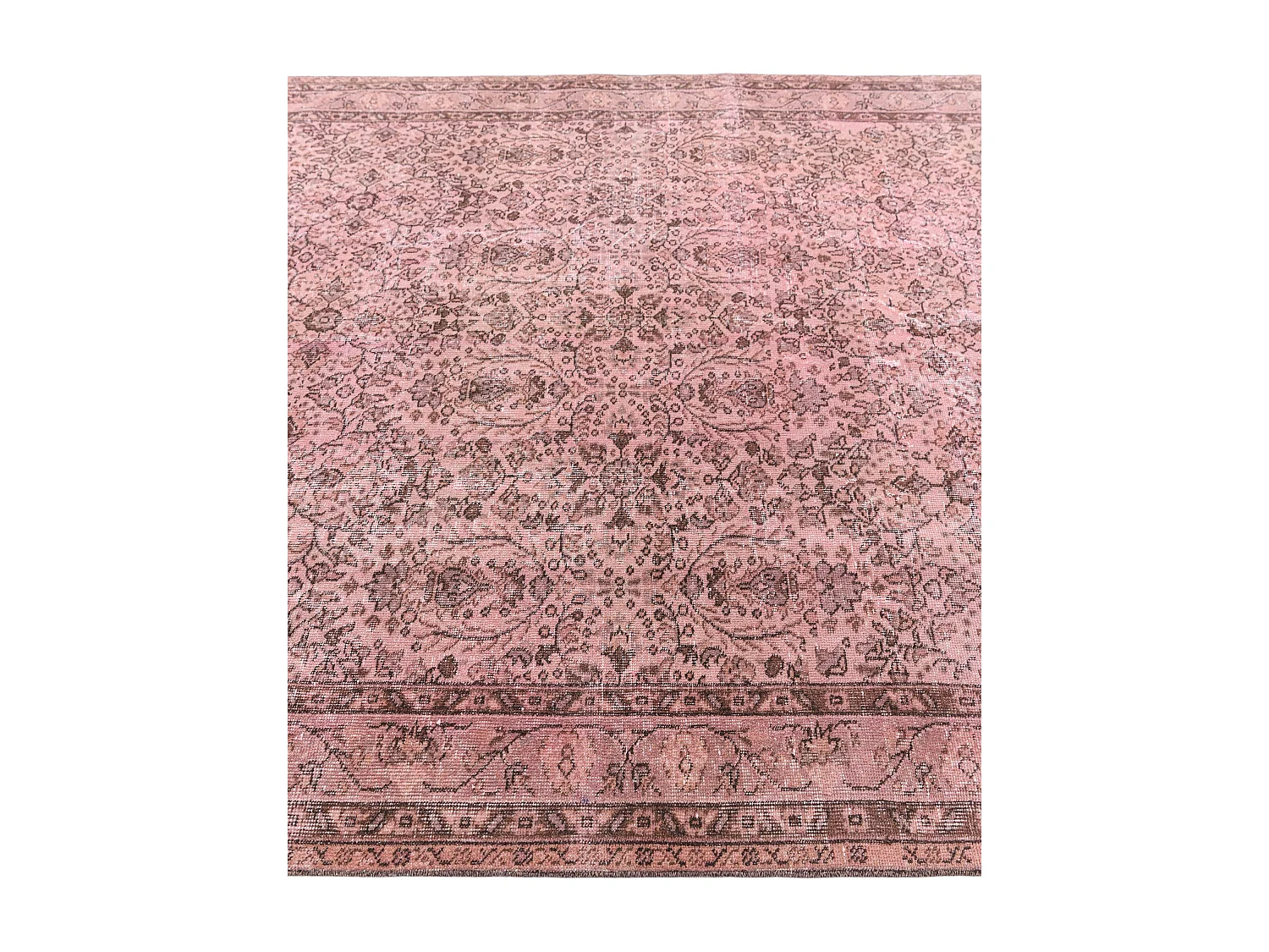 Tapis de laine 203x302 rouge Ultra Vintage