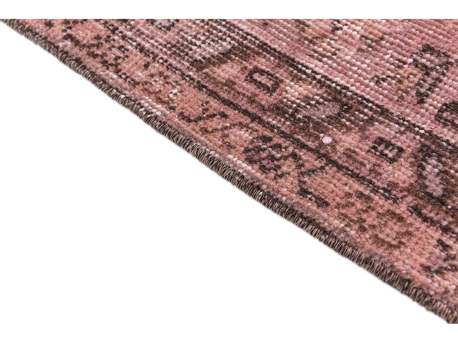 Tapis de laine 203x302 rouge Ultra Vintage