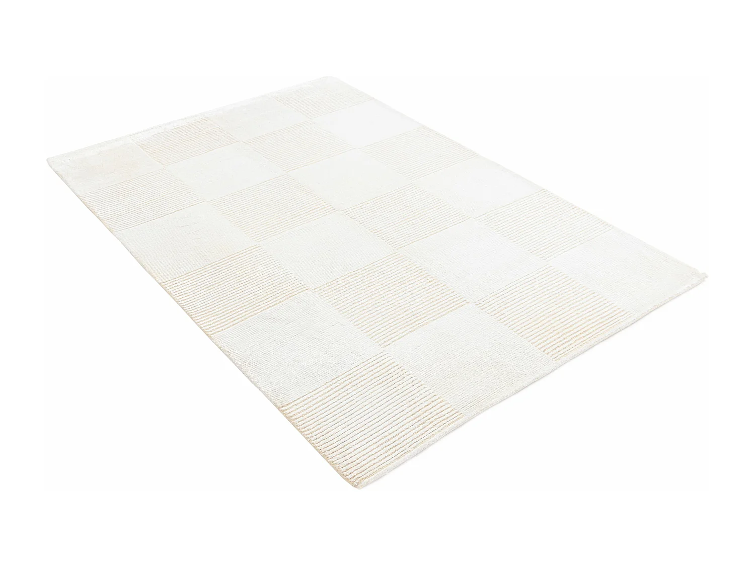 Wollteppich 119x173 Beige Darya