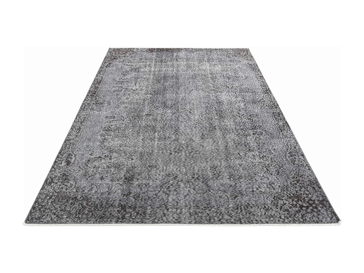 Tapis de laine 168x272 gris Ultra Vintage