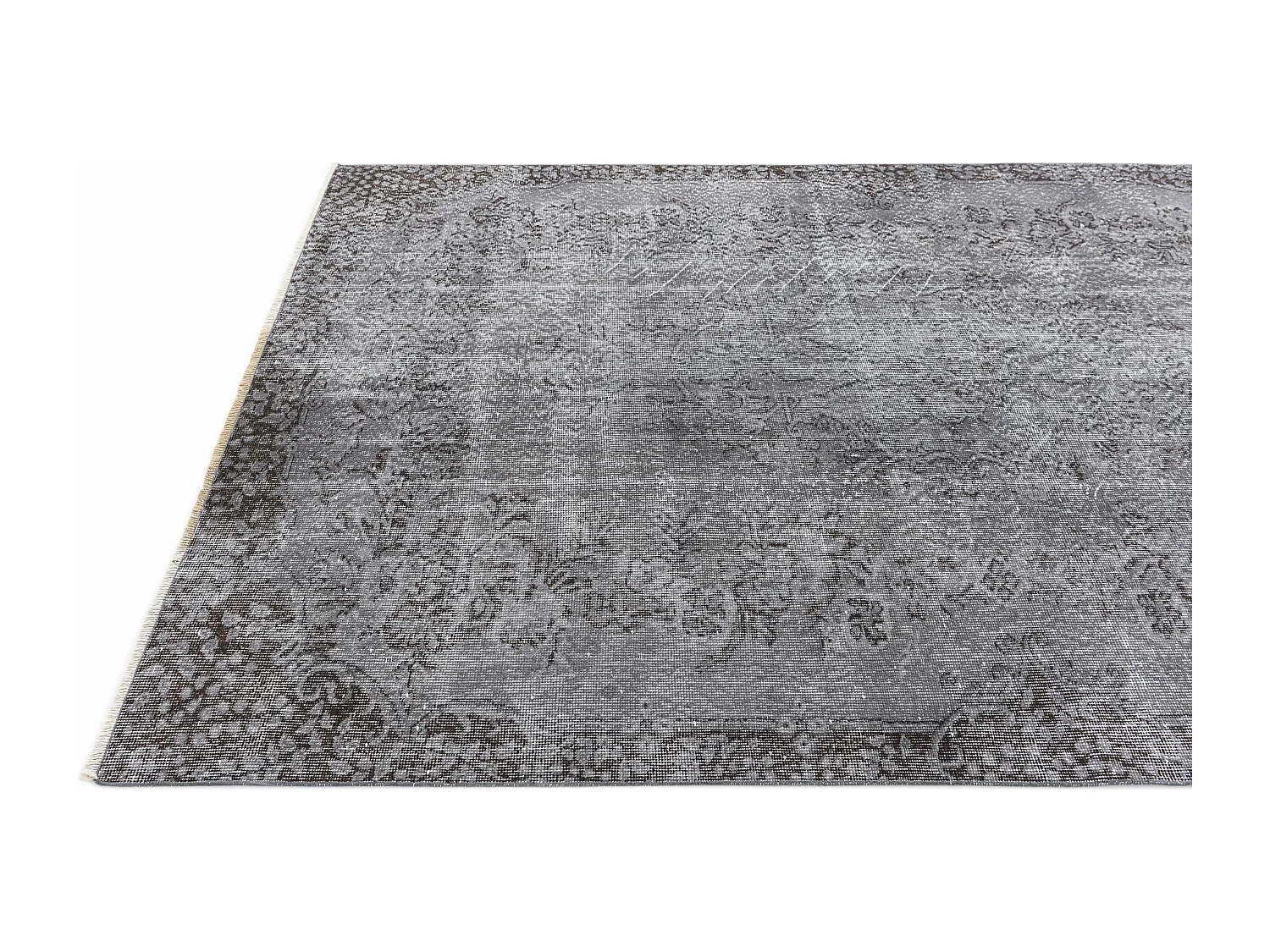Tapis de laine 168x272 gris Ultra Vintage