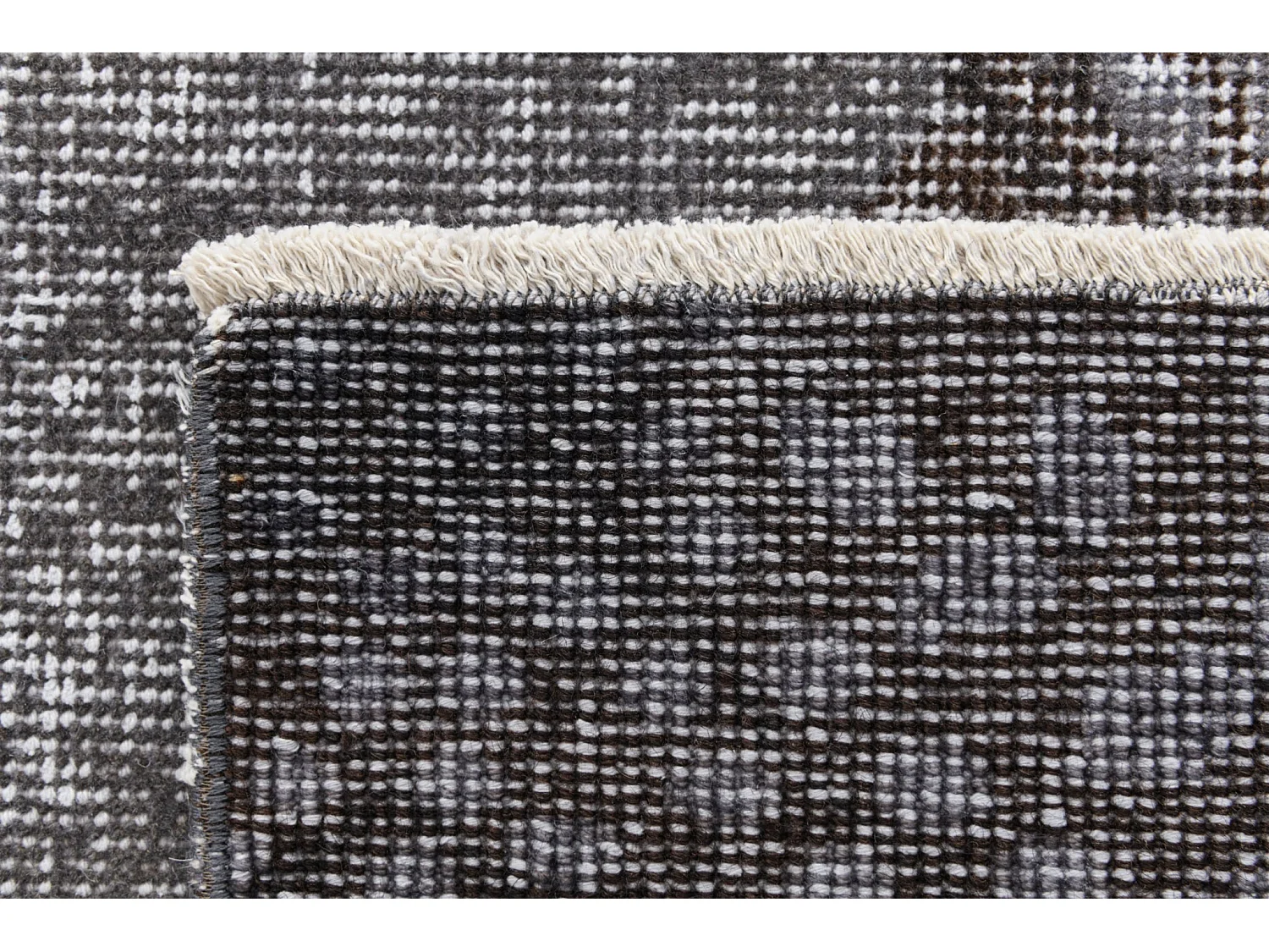 Tapis de laine 168x272 gris Ultra Vintage