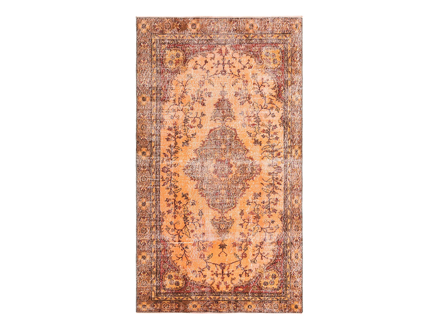 Tapis de laine 147x269 brun Ultra Vintage
