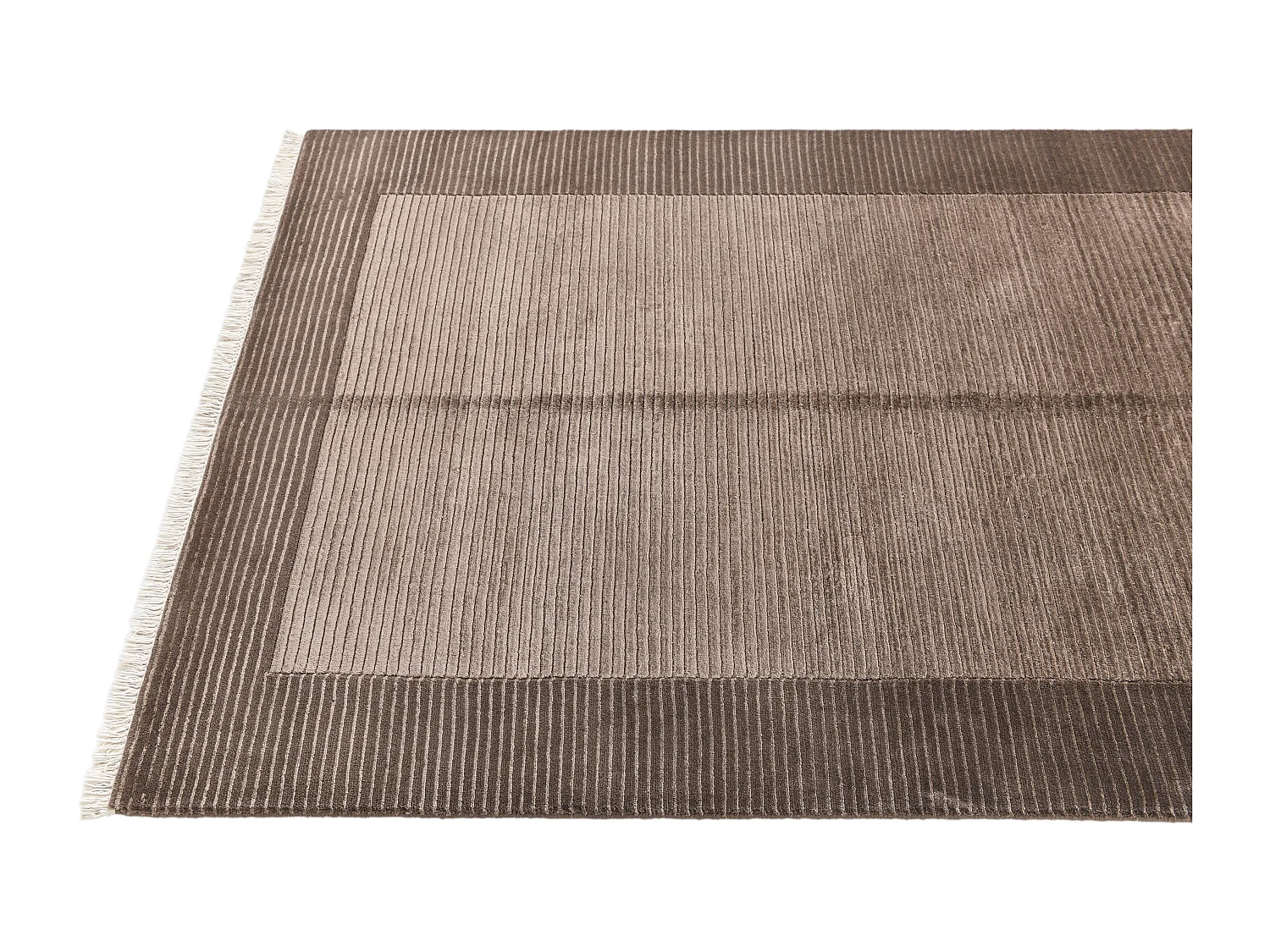 Tapis de laine 122x188 brun Darya