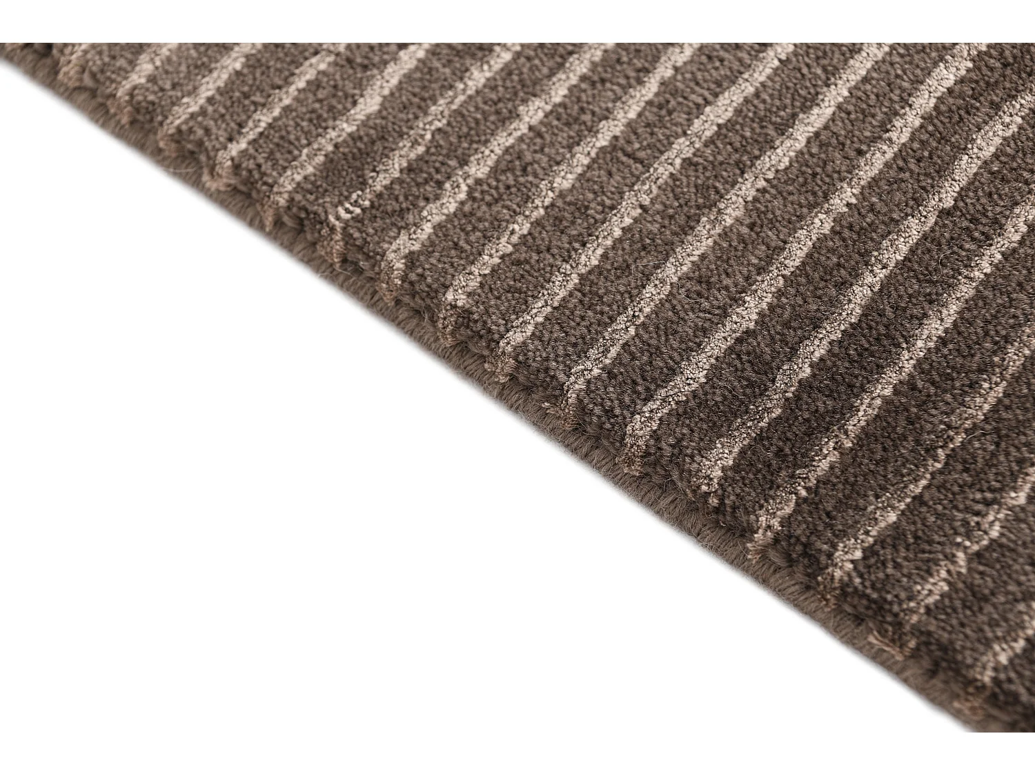 Tapis de laine 122x188 brun Darya