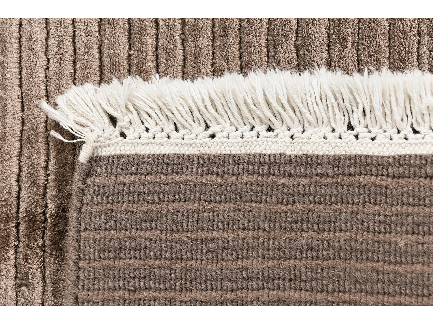 Tapis de laine 122x188 brun Darya