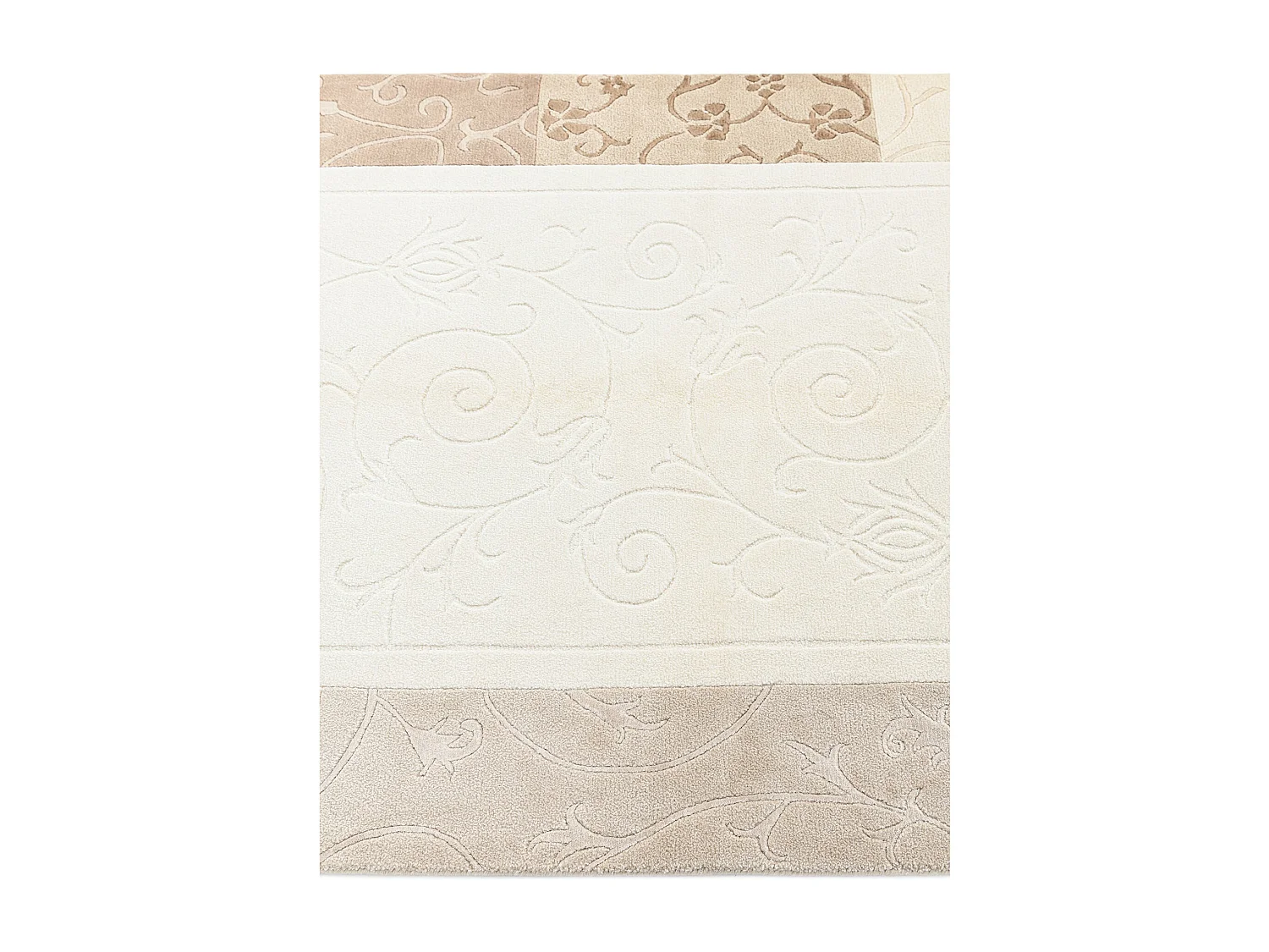 Tapis de laine 117x183 beige Darya