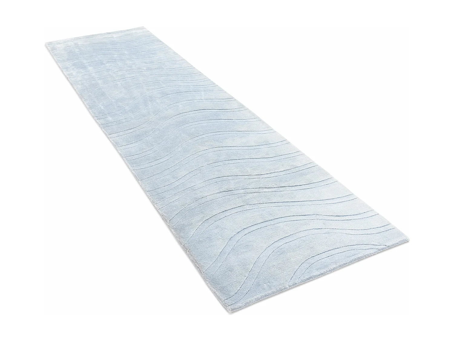 Loper-Woltapijt 297x81 Blauw Darya