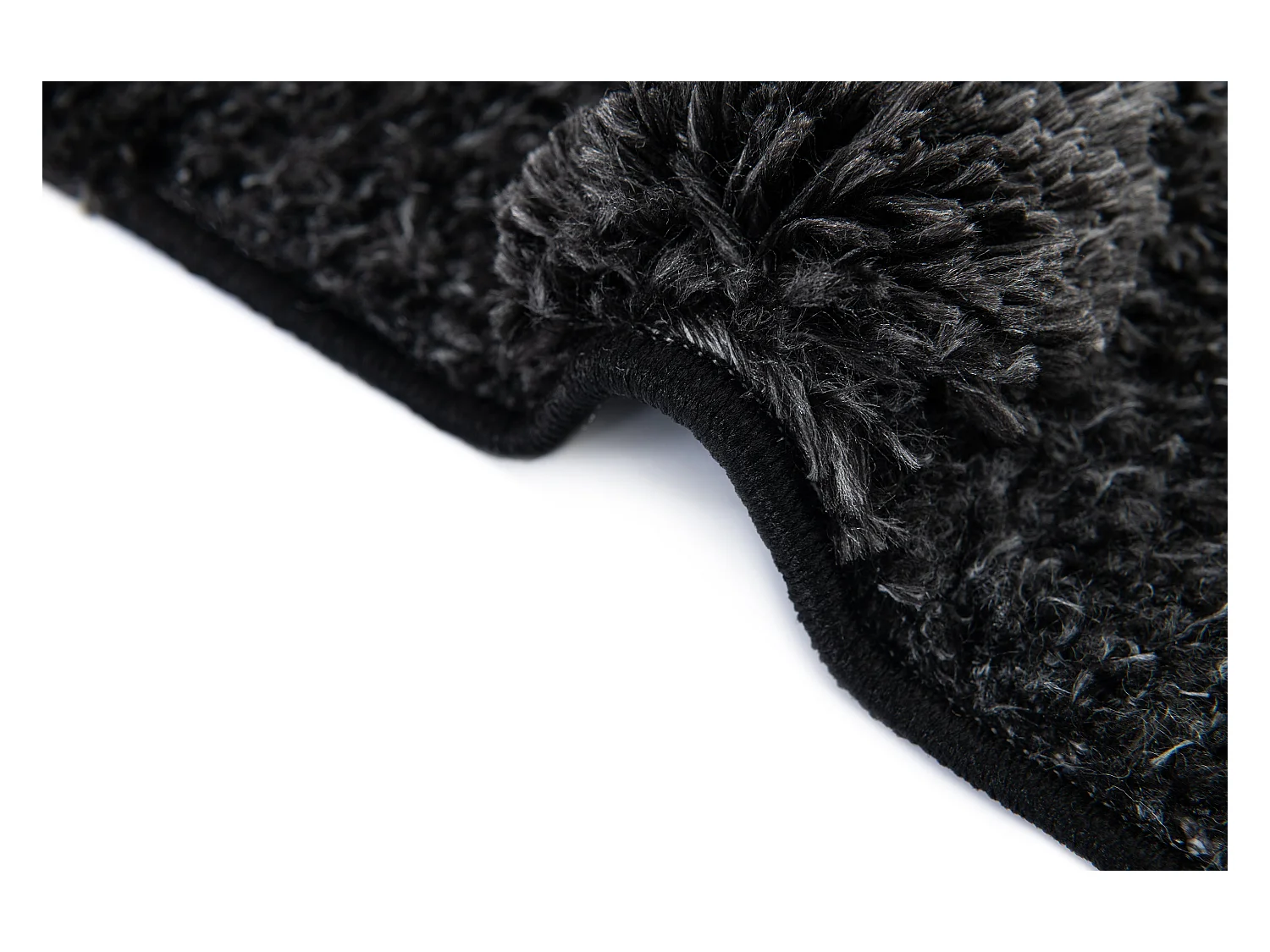 Hoogpolig tapijt 305x240 Zwart Thun Arbor