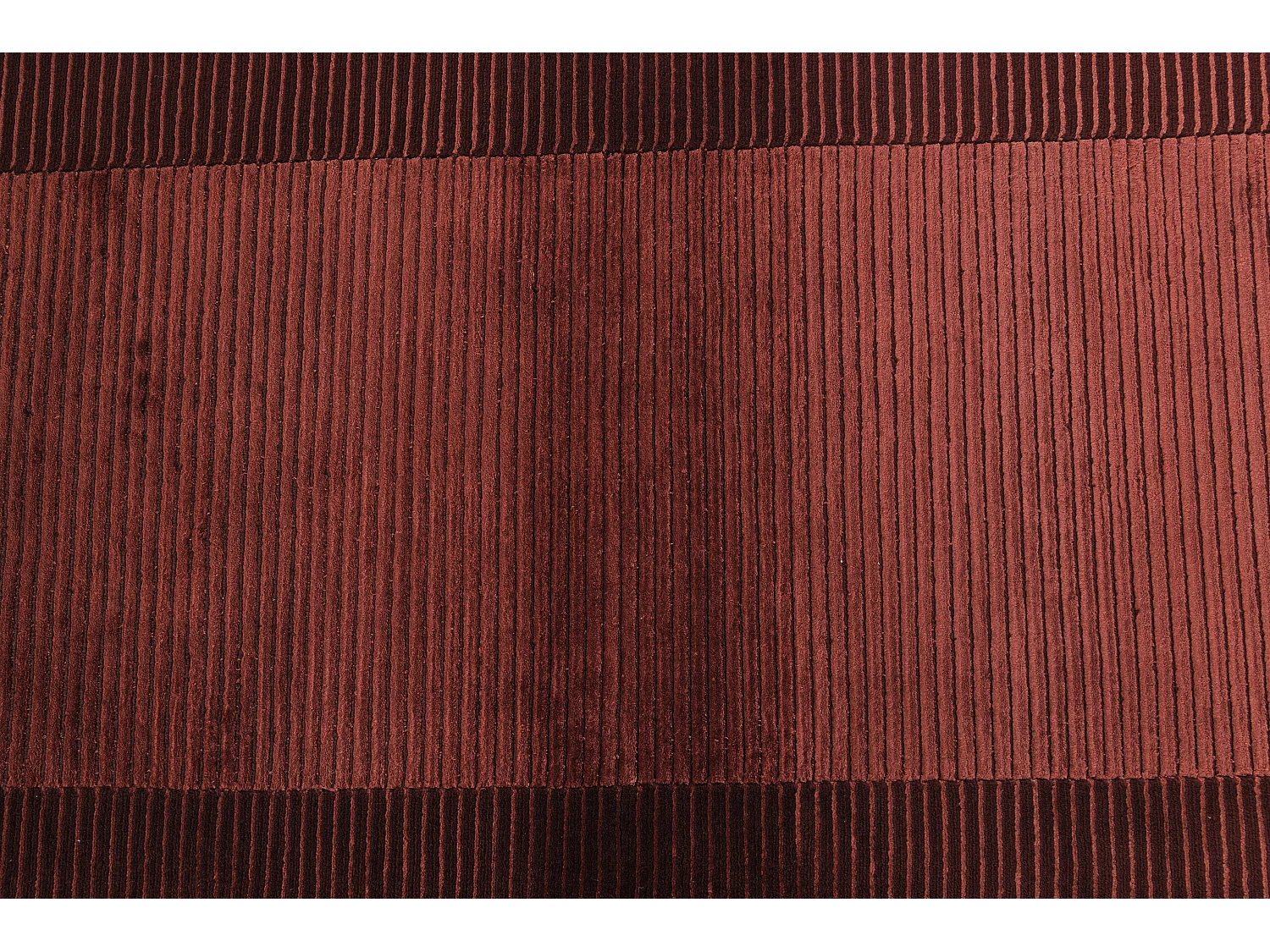 Läufer-Wollteppich 79x297 Rot Darya