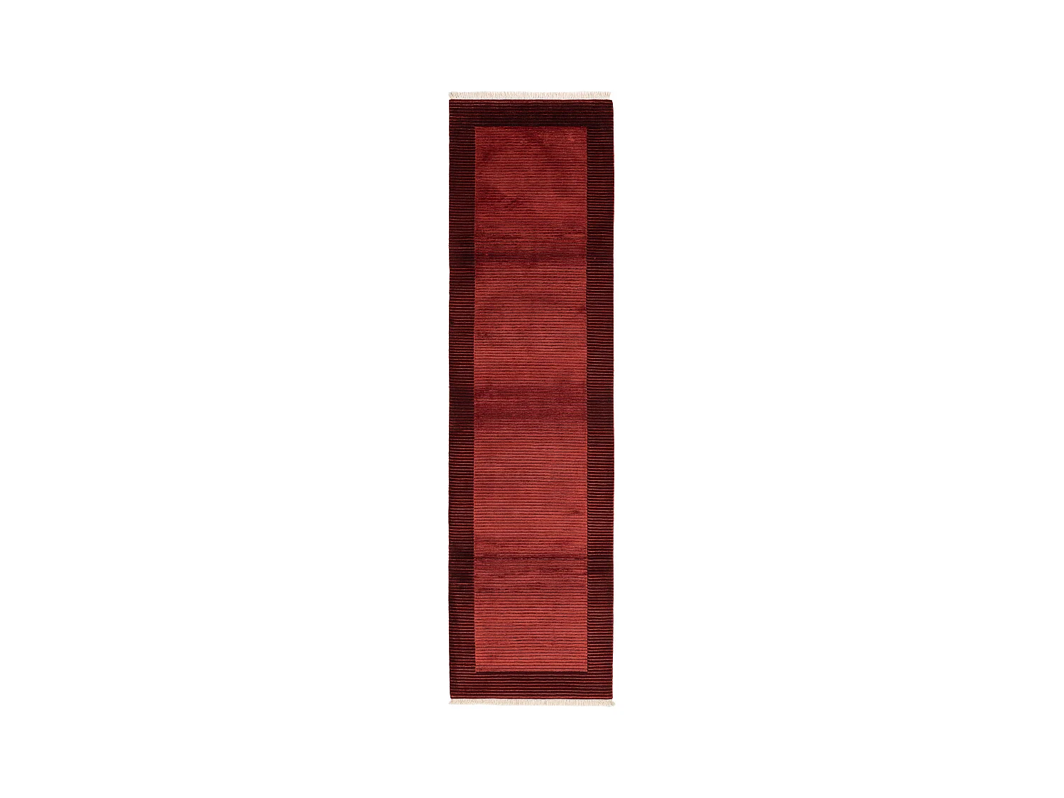 Tapis de couloir en laine 79x297 rouge Darya