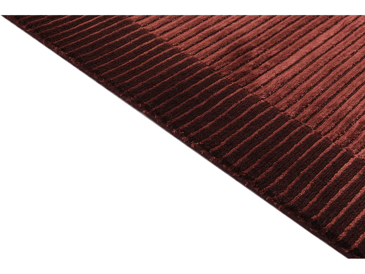 Tapis de couloir en laine 79x297 rouge Darya