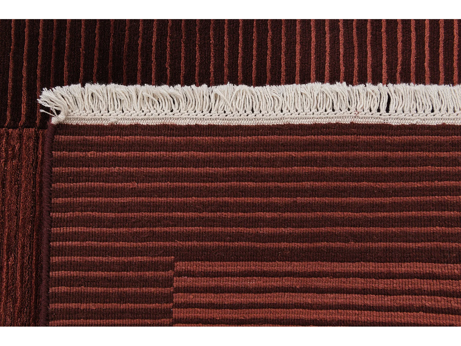 Tapis de couloir en laine 79x297 rouge Darya