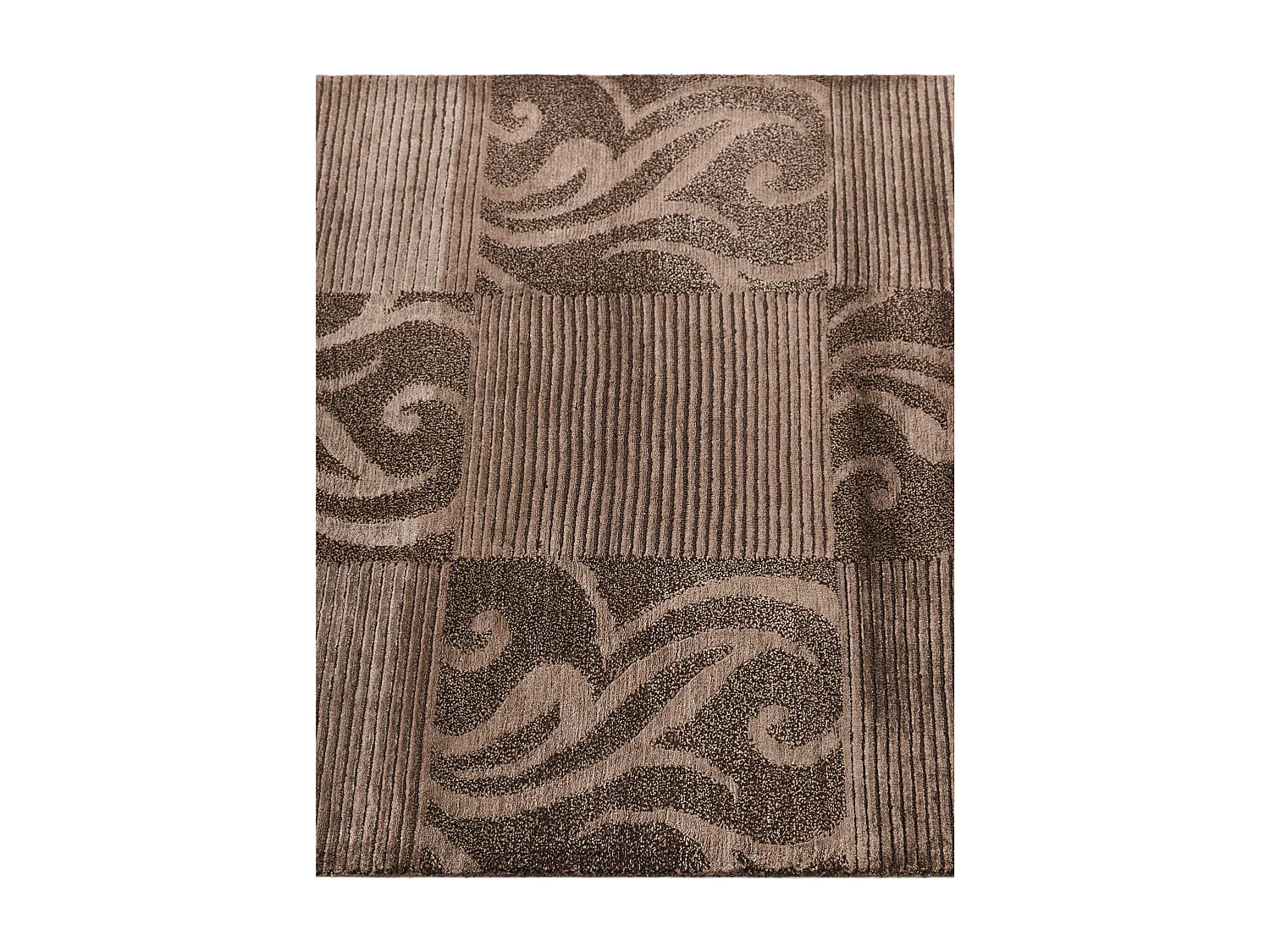 Läufer-Wollteppich 81x201 Braun Darya