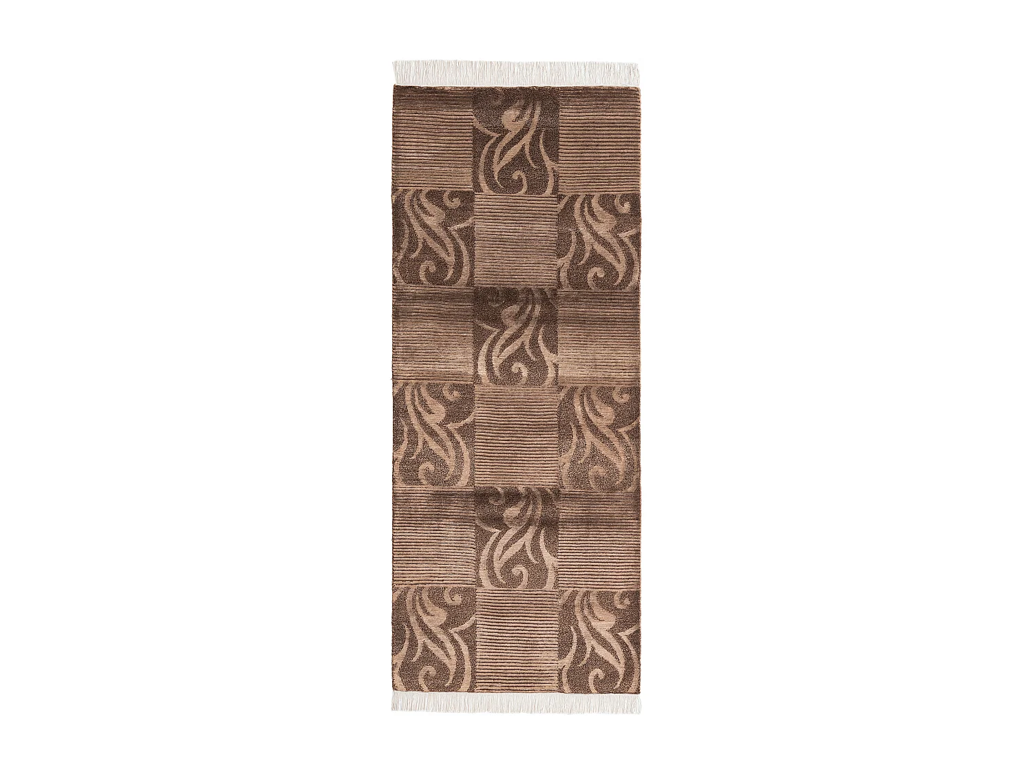 Loper-Woltapijt 201x81 Bruin Darya