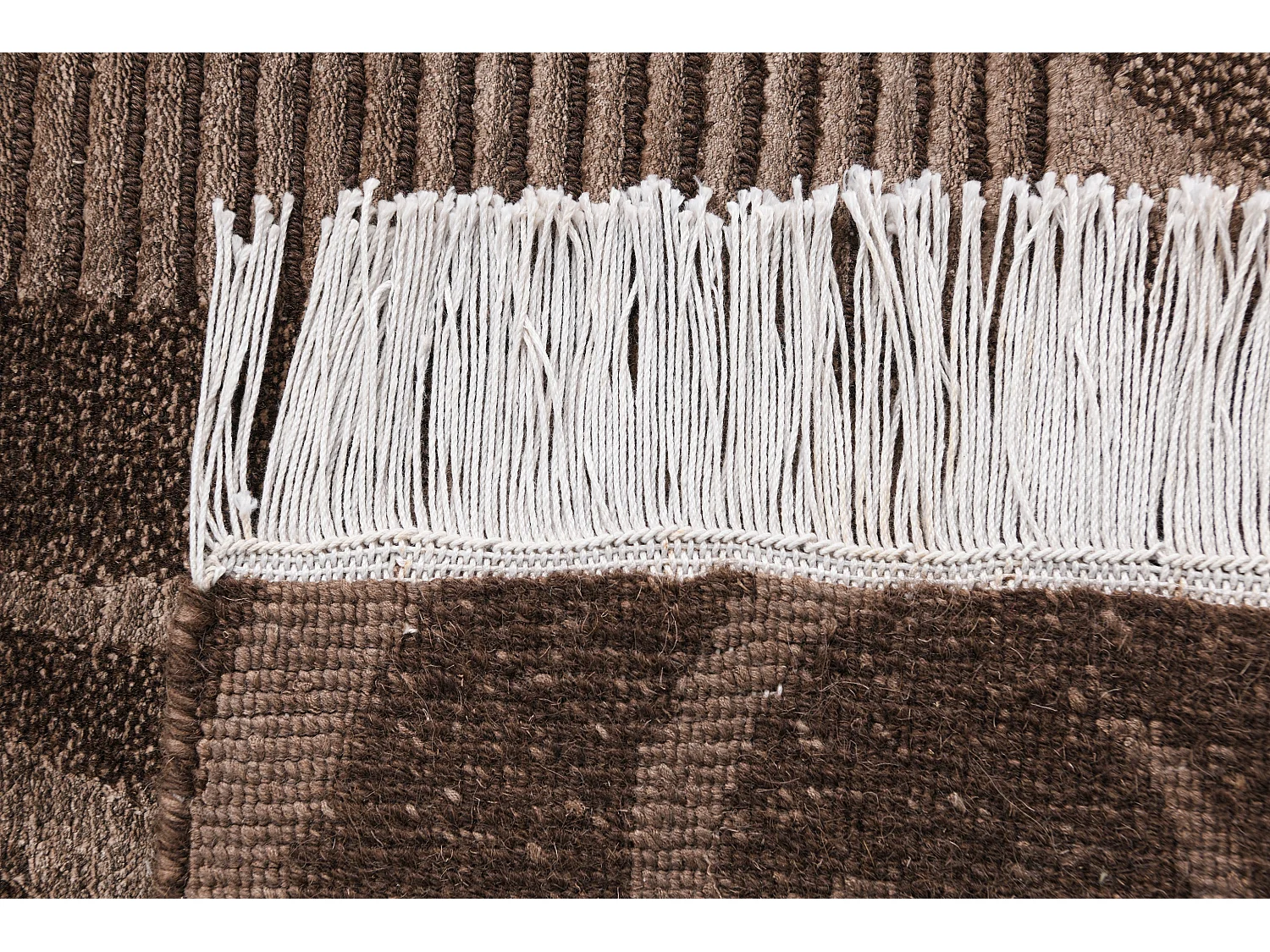 Loper-Woltapijt 201x81 Bruin Darya