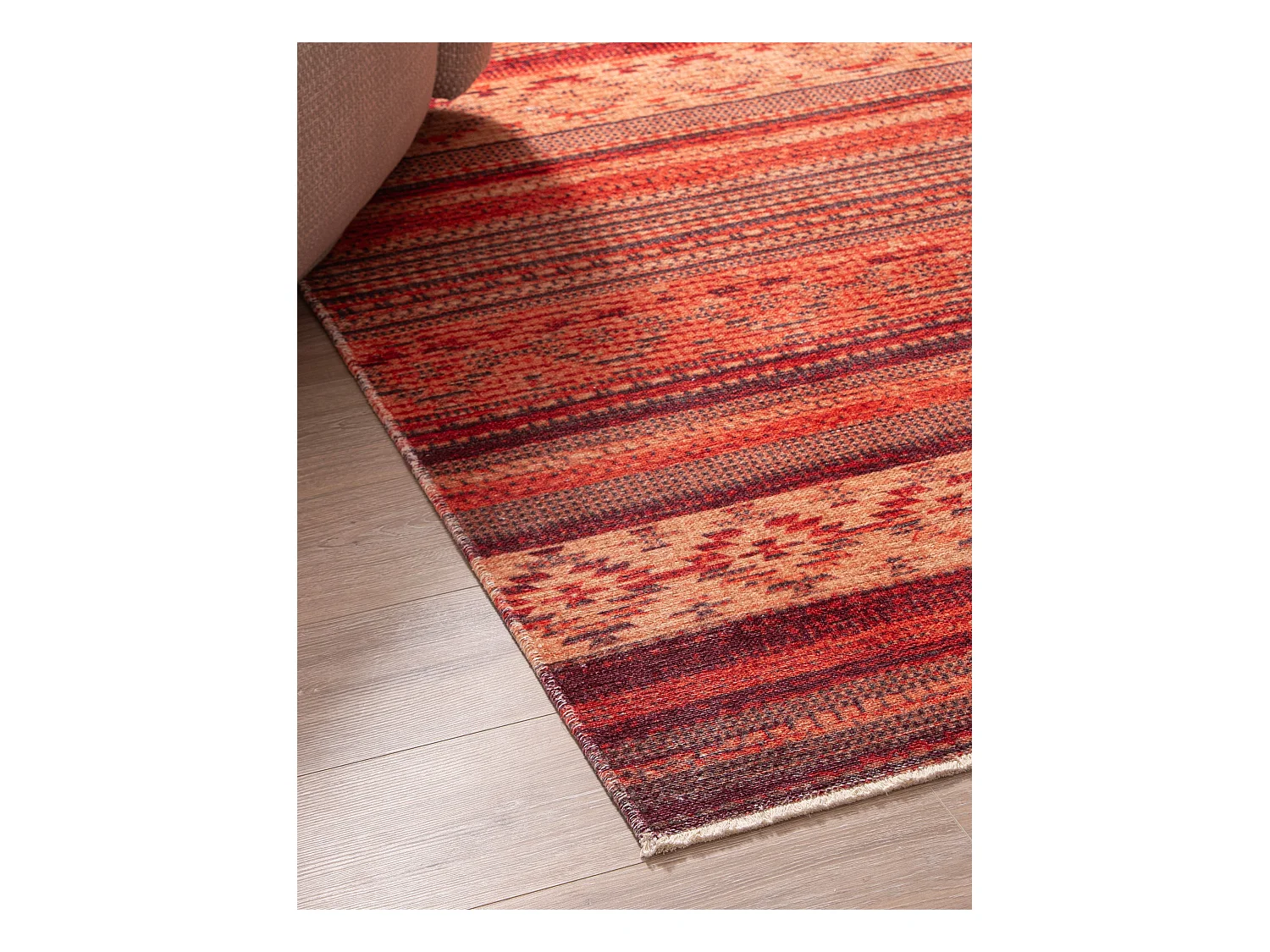 Tapis 185x275 orange Kriens Makaha